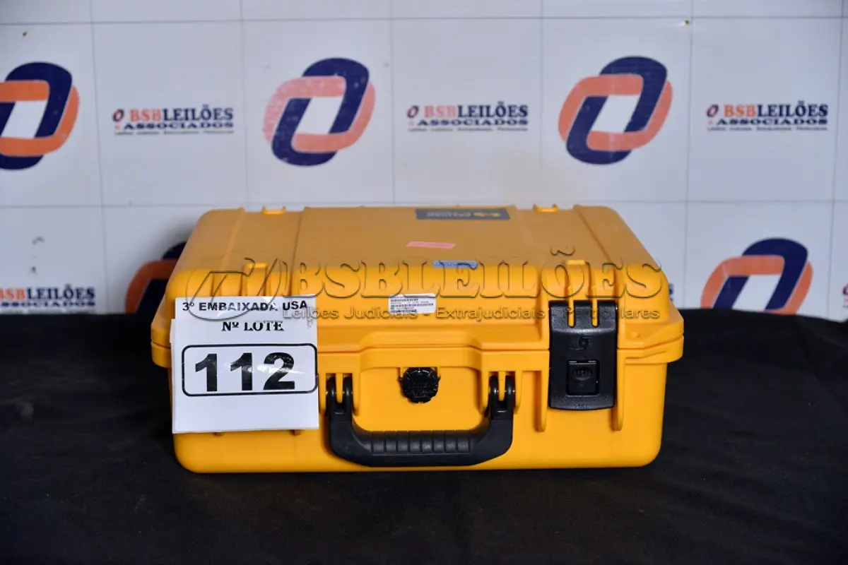 LOTE 112 - 01 CASE COM 04 TELEFONES VIA SATÉLITE. (SATÉLLITE PHONES BOX WITH 4) (NO ESTADO)0000036