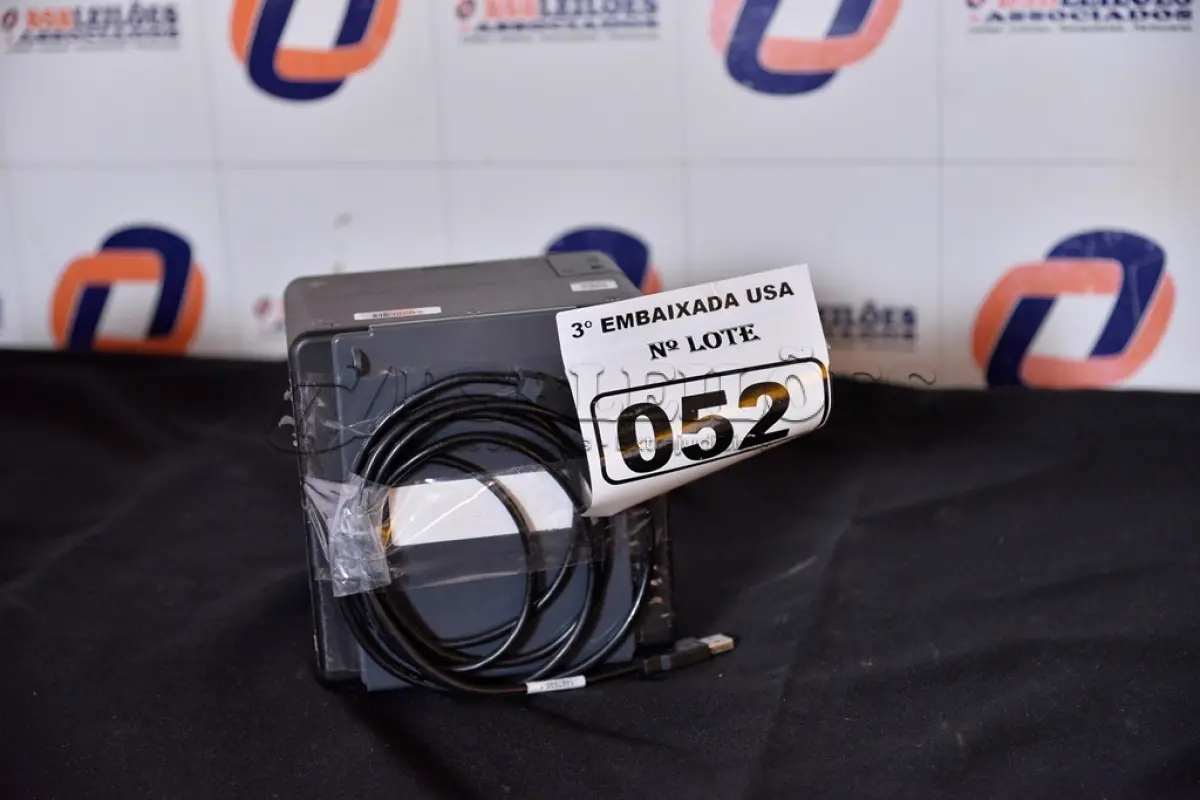 LOTE 052 - 01 SCANNER DE LEITURA DIGITAL USB. (OPTICAL DIGITAL SCANNER) AV9704T (NO ESTADO)