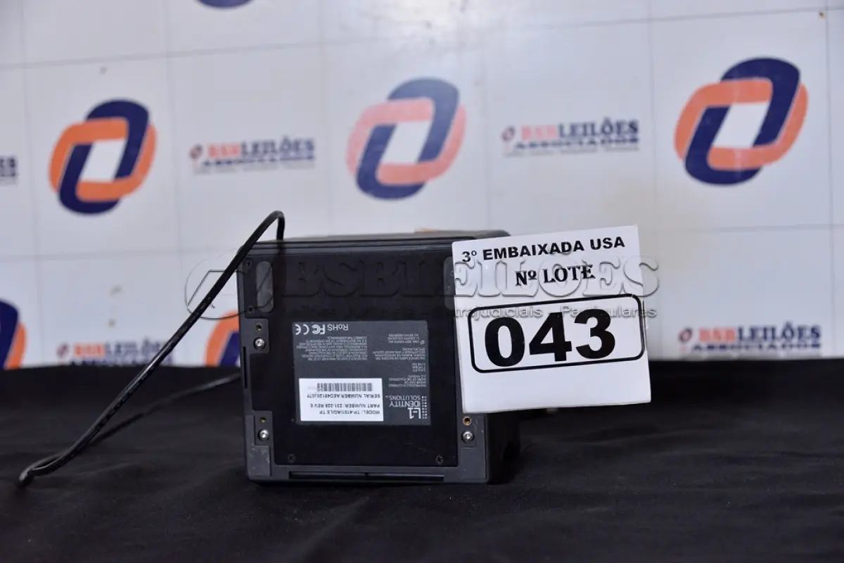LOTE 043 - 01 SCANNER DE LEITURA DIGITAL USB. (OPTICAL DIGITAL SCANNER) AV9705F (NO ESTADO)