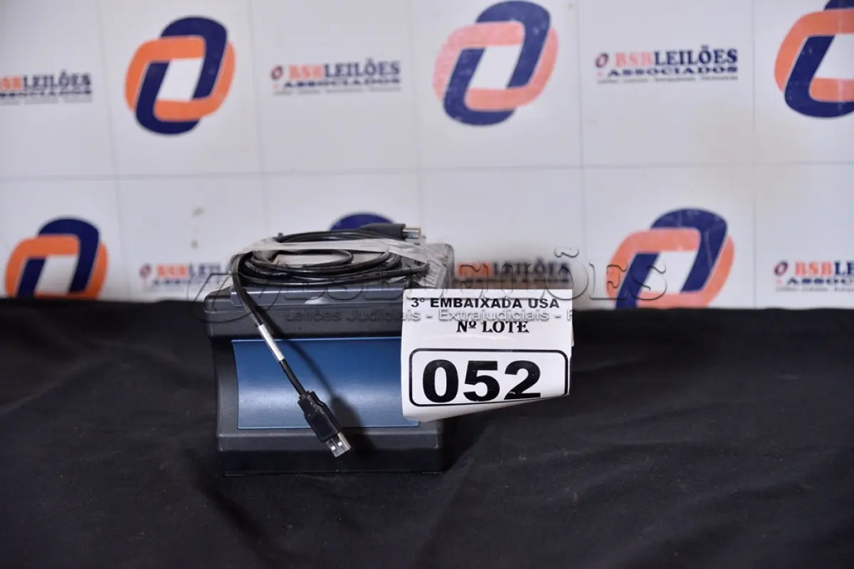 LOTE 052 - 01 SCANNER DE LEITURA DIGITAL USB. (OPTICAL DIGITAL SCANNER) AV9704T (NO ESTADO)