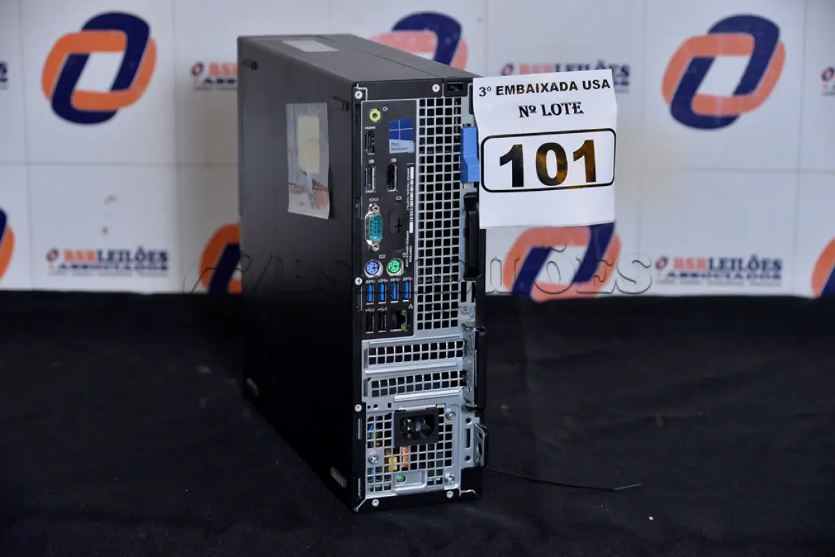 LOTE 101 - 01 CPU CORE I5 MARCA DELL OPTIPLEX 5050 SFF XCTO SEM MEMÓRIA E SEM HD. (NO ESTADO)1CGFHL2