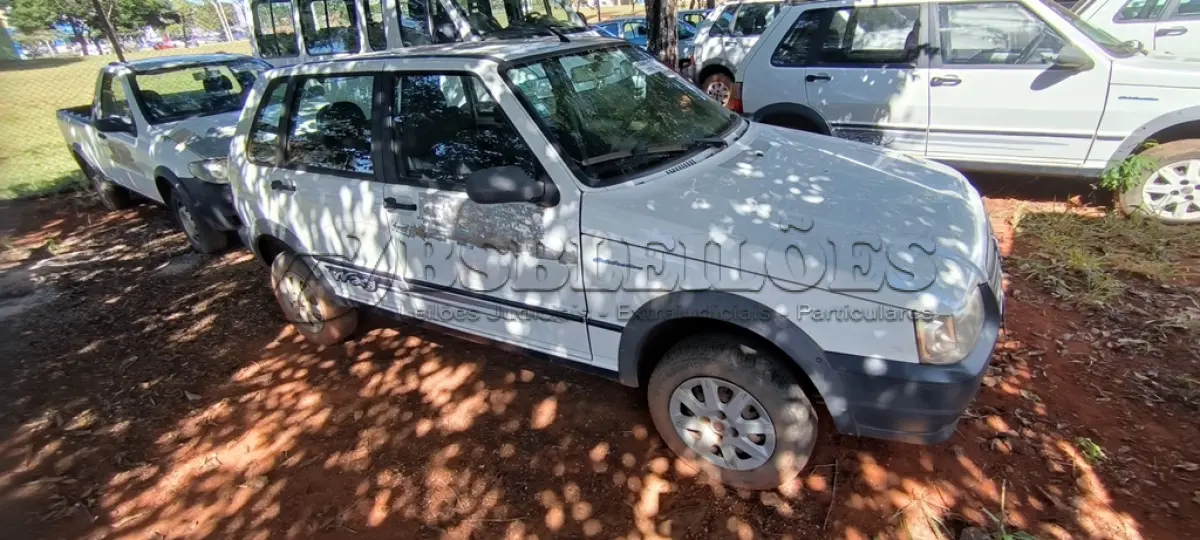 LOTE 037 - 01 FIAT UNO MILLE WAY ECON; PLACA: JIC-6178; ANO: 2009. CHASSI: 9BD15844AA6345937, RENAVAM: 00165583800;  (VEÍCULO FAZENDO BARULHO NA SUSPENSÃO DIANTEIRA). (NO ESTADO)