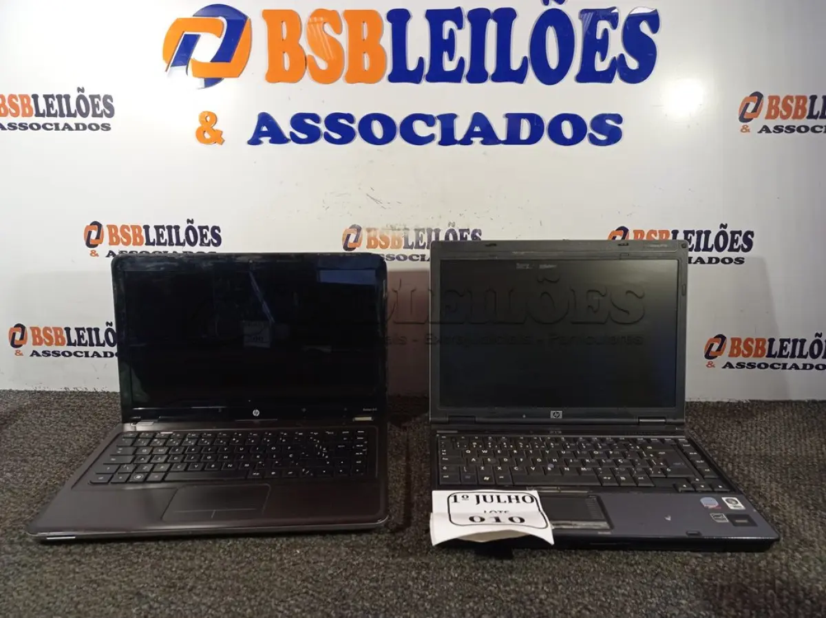 LOTE 010 - 03 NOTEBOOK'S PARA RETIRADA DE PEÇAS MARCAS E MODELOS DIVERSOS. (NO ESTADO) ATENÇÃO! FAZER A VISITAÇÃO ANTES DE ARREMATAR, NÃO SABEMOS SE FUNCIONA. LEILÃO NÃO TEM GARANTIA E NEM DEVOLUÇÃO, SUJEITO A POSSÍVEIS AVARIAS VISÍVEIS/OCULTAS E/OU AUSÊNCIA DE COMPONENTES.