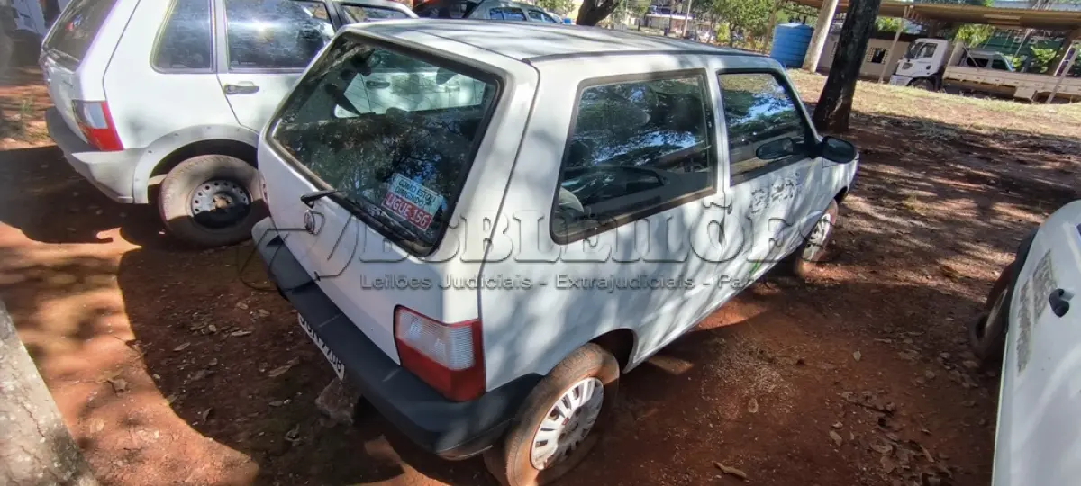 LOTE 005 - 01 FIAT UNO MILLE FIRE FLEX; PLACA: JGN-9908; ANO: 2005 CHASSI: 9BD15802764753934, RENAVAM: 00865845972. (VEÍCULO NÃO FUNCIONA, BOMBA DE COMBUSTÍVEL TRAVADA) (NO ESTADO)
