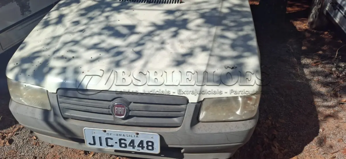 LOTE 046 - 01 FIAT UNO MILLE WAY ECON; PLACA: JIC-6448; ANO: 2009. CHASSI: 9BD15844AA6343309, RENAVAM: 00165583150; (VEÍCULO NÃO FUNCIONA BOMBA DE COMBUSTIVELTRAVADA). (NO ESTADO)