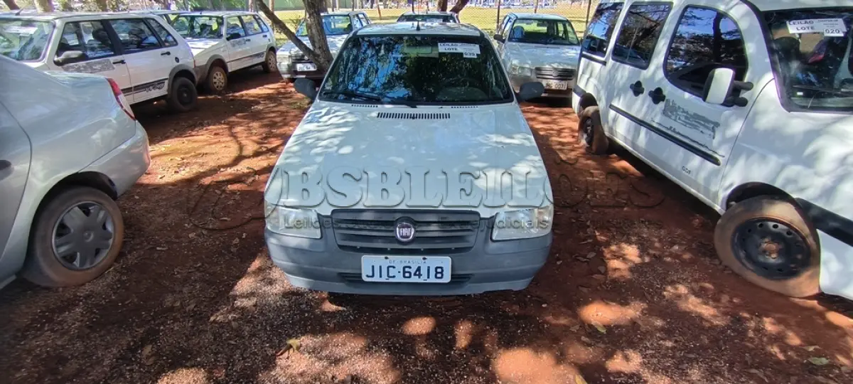 LOTE 039 - 01 FIAT UNO MILLE WAY ECON; PLACA: JIC-6418; ANO: 2009. CHASSI: 9BD15844AA6345942, RENAVAM: 00165583584; (VEÍCULO NÃO FUNCIONA BOMBA DE COMBUSTIVELTRAVADA). (NO ESTADO)