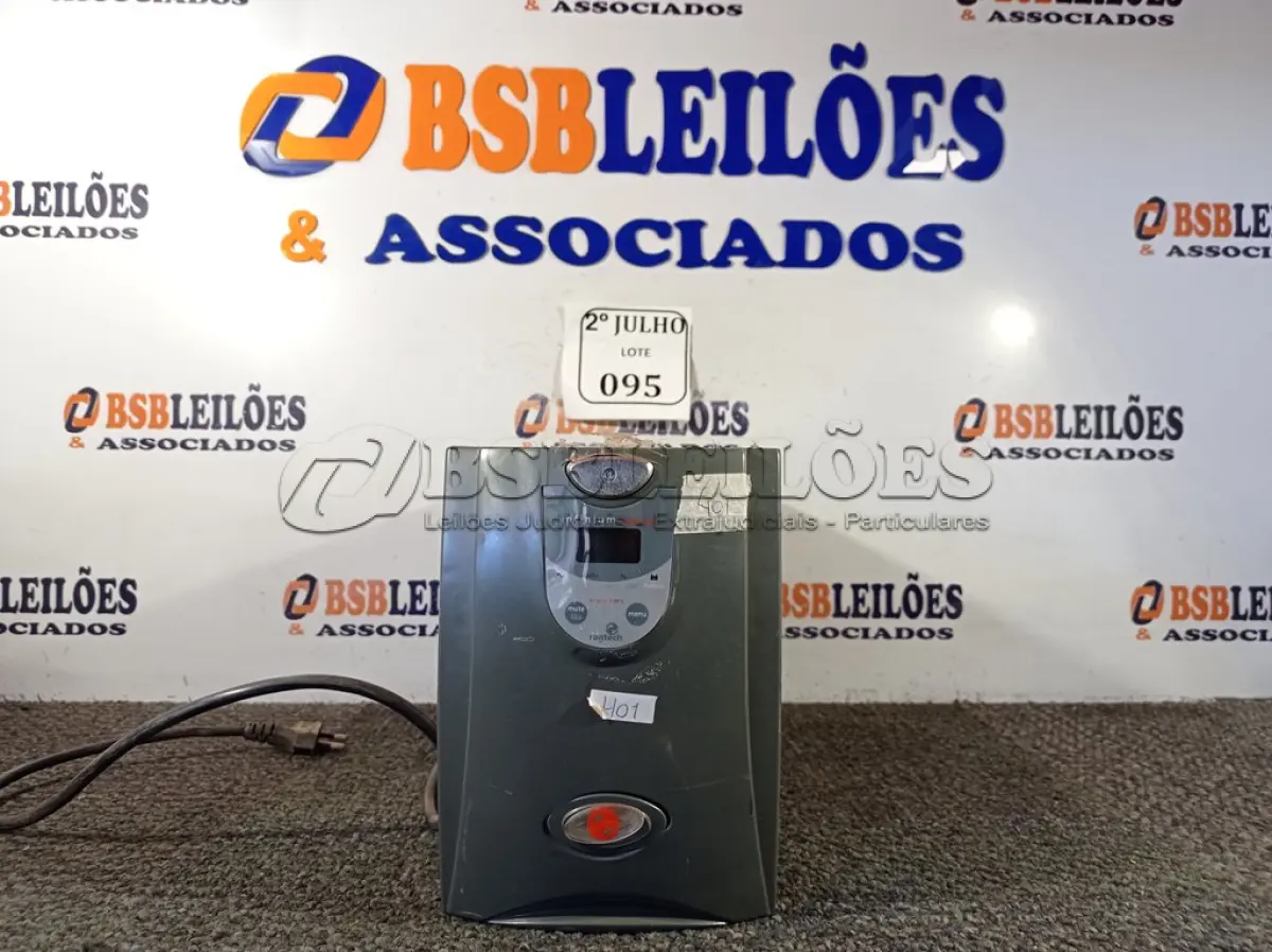 LOTE 095 - 01 NOBREAK 1900VA INFINIUM. (NO ESTADO) ATENÇÃO! FAZER A VISITAÇÃO ANTES DE ARREMATAR, NÃO SABEMOS SE FUNCIONA. LEILÃO NÃO TEM GARANTIA E NEM DEVOLUÇÃO, SUJEITO A POSSÍVEIS AVARIAS VISÍVEIS/OCULTAS E/OU AUSÊNCIA DE COMPONENTES.