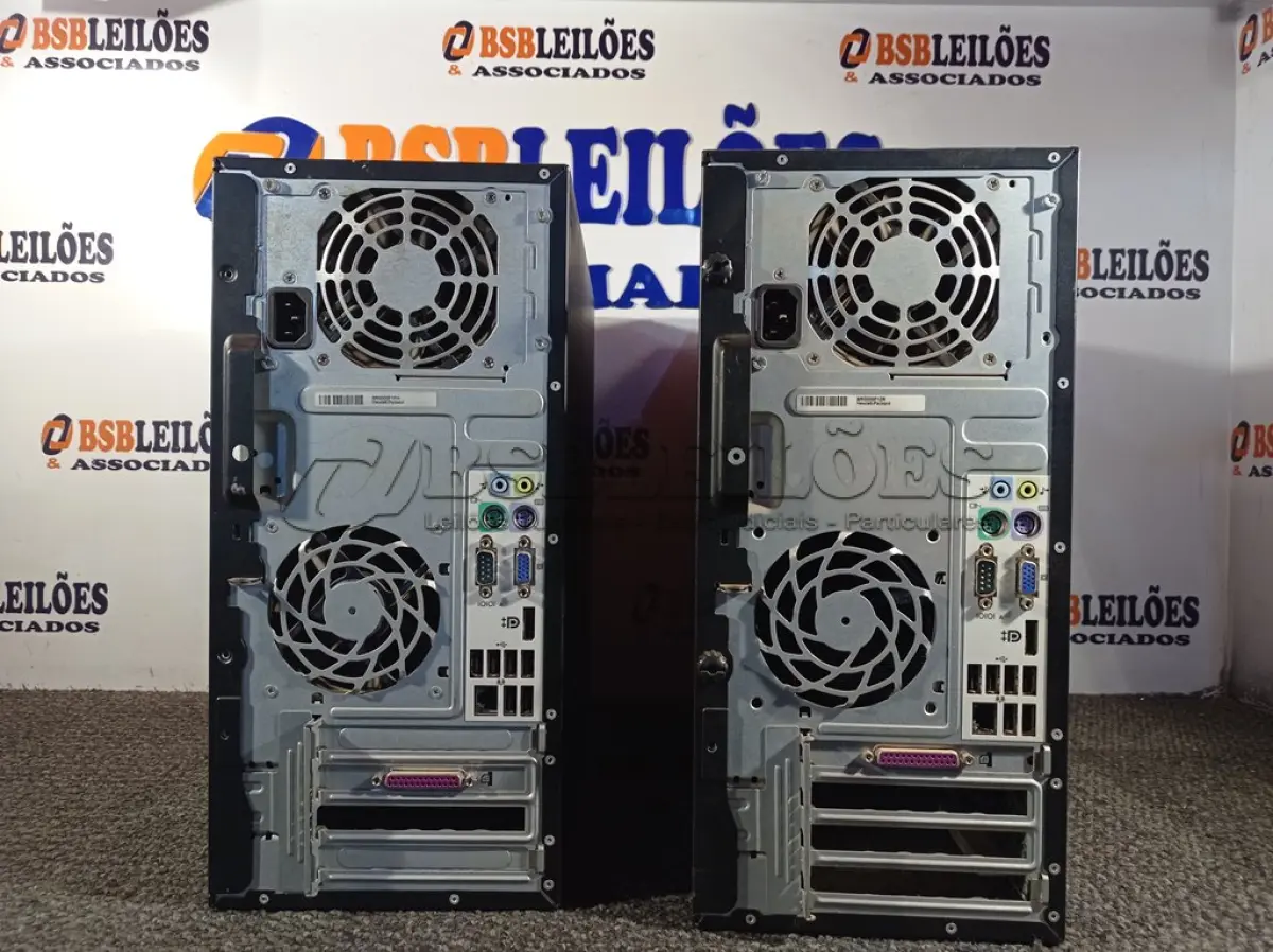LOTE 117 - 02 CPUS DDR3 COM MEMÓRIA MARCA HP. (NO ESTADO) ATENÇÃO! FAZER A VISITAÇÃO ANTES DE ARREMATAR, NÃO SABEMOS SE FUNCIONA. LEILÃO NÃO TEM GARANTIA E NEM DEVOLUÇÃO, SUJEITO A POSSÍVEIS AVARIAS VISÍVEIS/OCULTAS E/OU AUSÊNCIA DE COMPONENTES.