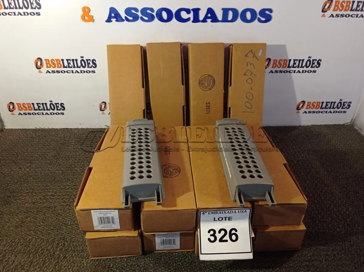 LOTE 326 - 12 CAIXINHAS COM 01 FILTRO CADA (WASHABLE HEPA FILTER).  (NO ESTADO EM QUE SE ENCONTRA. SUJEITO A AVARIAS OCULTAS/VISÍVEIS.) 0000022