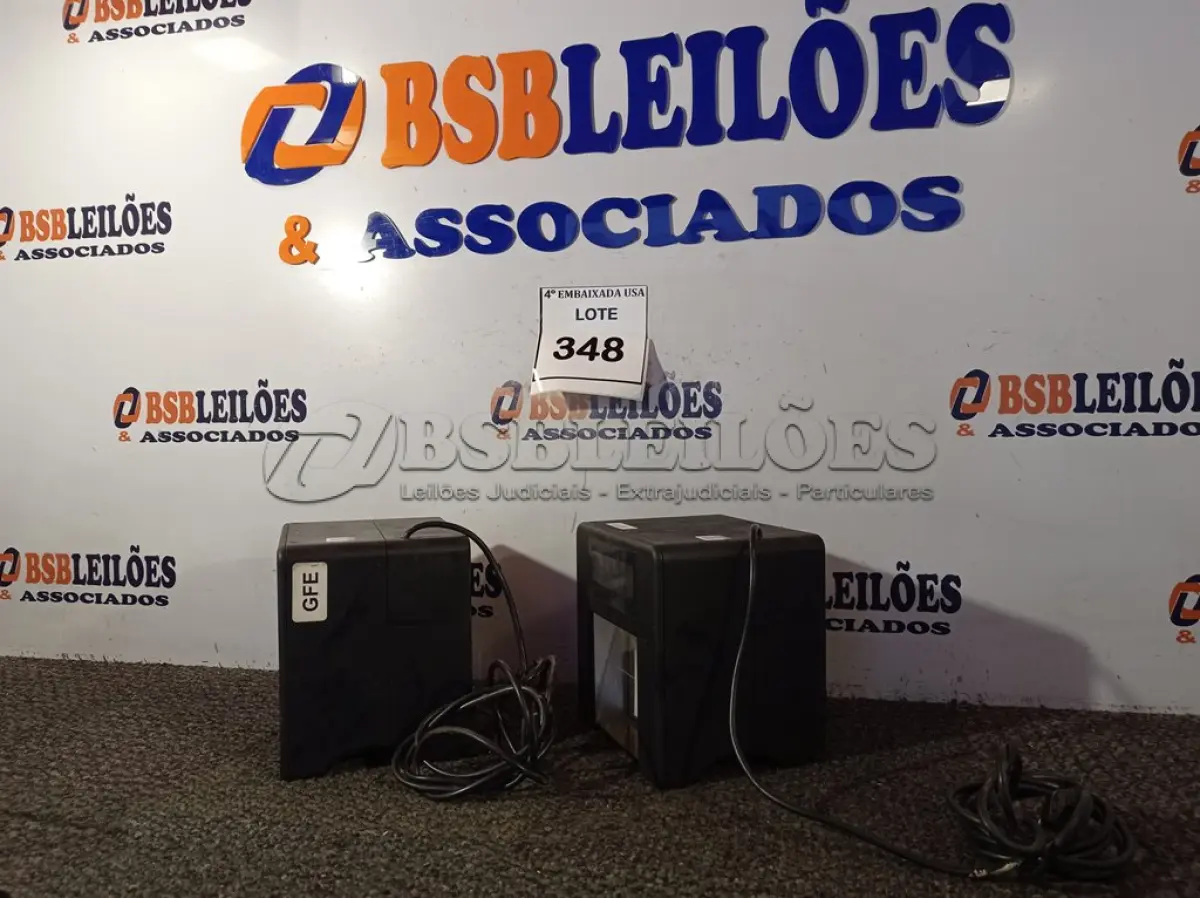 LOTE 348 - 02 SCANNERS DE LEITURA DIGITAL USB. (OPTICAL DIGITAL SCANNER). (NO ESTADO EM QUE SE ENCONTRA. SUJEITO A AVARIAS OCULTAS/VISÍVEIS.) AV9704N  AV9705E