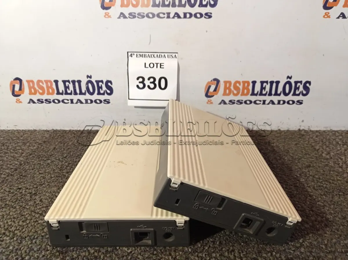 LOTE 330 - 02 SCANNERS DIGITAL MODELO: FI-60F MARCA FUJTSU (OPTICAL DIGITAL/SCANNER). (NO ESTADO EM QUE SE ENCONTRA. SUJEITO A AVARIAS OCULTAS/VISÍVEIS.) 121945, 121920