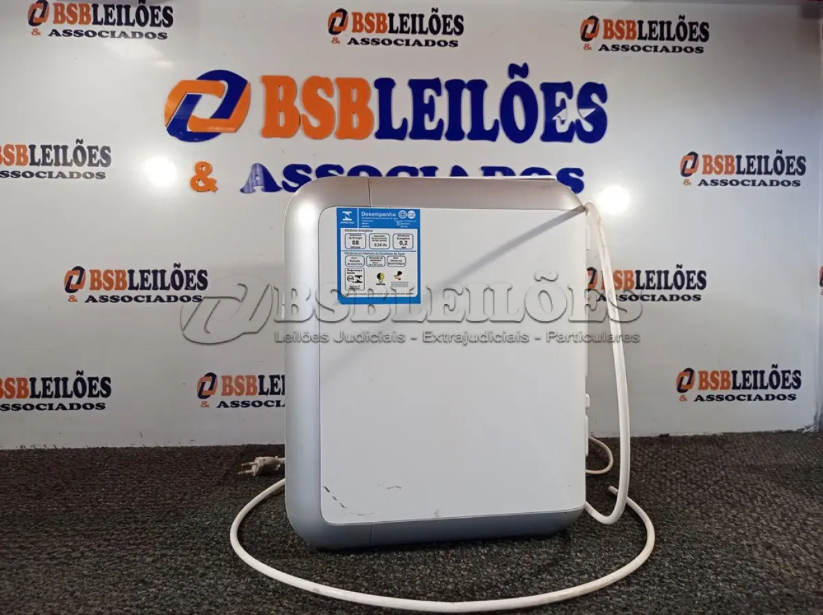 LOTE 089 - 01 PURIFICADOR DE ÁGUA MARCA ELECTROLUX.  (NO ESTADO) ATENÇÃO! FAZER A VISITAÇÃO ANTES DE ARREMATAR, NÃO SABEMOS SE FUNCIONA. LEILÃO NÃO TEM GARANTIA E NEM DEVOLUÇÃO, SUJEITO A POSSÍVEIS AVARIAS VISÍVEIS/OCULTAS E/OU AUSÊNCIA DE COMPONENTES.