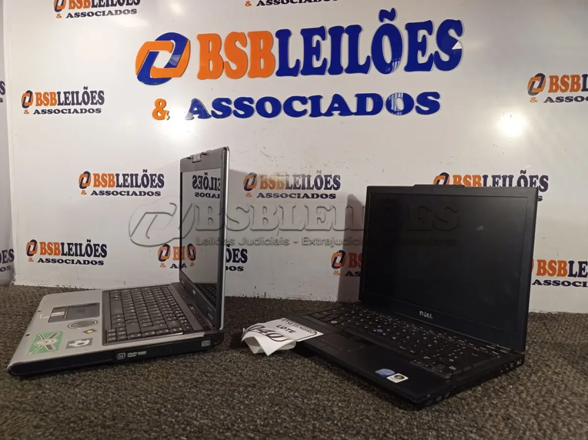 LOTE 040 - 02 NOTEBOOKS MARCAS DELL E ACER SEM FONTE. (NO ESTADO) ATENÇÃO! FAZER A VISITAÇÃO ANTES DE ARREMATAR, NÃO SABEMOS SE FUNCIONA. LEILÃO NÃO TEM GARANTIA E NEM DEVOLUÇÃO, SUJEITO A POSSÍVEIS AVARIAS VISÍVEIS/OCULTAS E/OU AUSÊNCIA DE COMPONENTES.