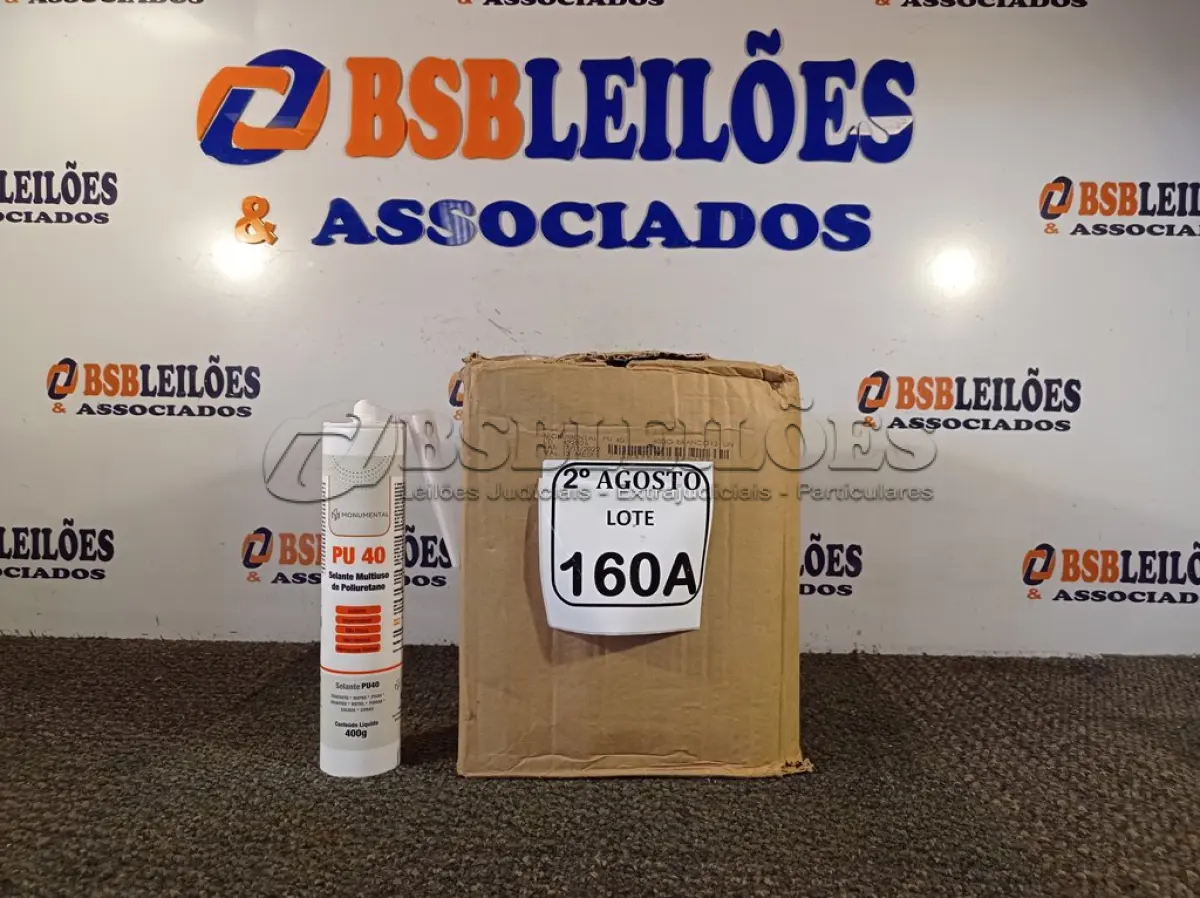 LOTE 160 - 01 CAIXA COM 12UNIDADES DE PU NA COR BRANCA. (NO ESTADO) ATENÇÃO! FAZER A VISITAÇÃO ANTES DE ARREMATAR, NÃO SABEMOS SE FUNCIONA. LEILÃO NÃO TEM GARANTIA E NEM DEVOLUÇÃO, SUJEITO A POSSÍVEIS AVARIAS VISÍVEIS/OCULTAS E/OU AUSÊNCIA DE COMPONENTES.