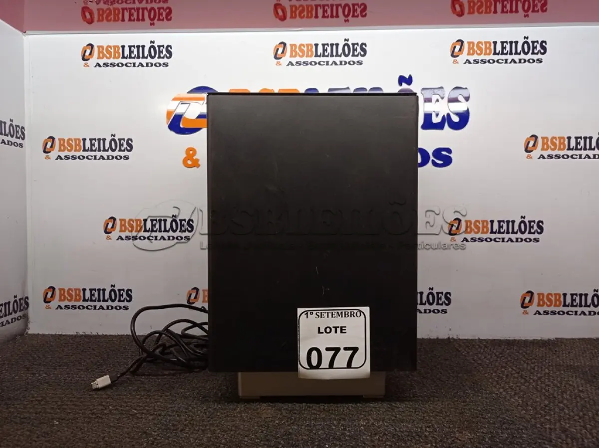 LOTE 077 - 01 CAIXA DE SOM 220V MARCA PHILIPS MODELO SW6600/55. (NO ESTADO) ATENÇÃO! FAZER A VISITAÇÃO ANTES DE ARREMATAR, NÃO SABEMOS SE FUNCIONA. LEILÃO NÃO TEM GARANTIA E NEM DEVOLUÇÃO, SUJEITO A POSSÍVEIS AVARIAS VISÍVEIS/OCULTAS E/OU AUSÊNCIA DE COMPONENTES.