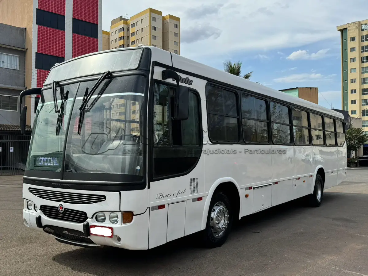LOTE 002 - 01 ÔNIBUS MERCEDES BENZ 1722, ANO 2011/2011, 44 LUGARES, PNEUS NOVOS, MANUTENÇÕES EM DIA, 2024 QUITADO, PERFEITA CONSERVAÇÃO. (NO ESTADO)