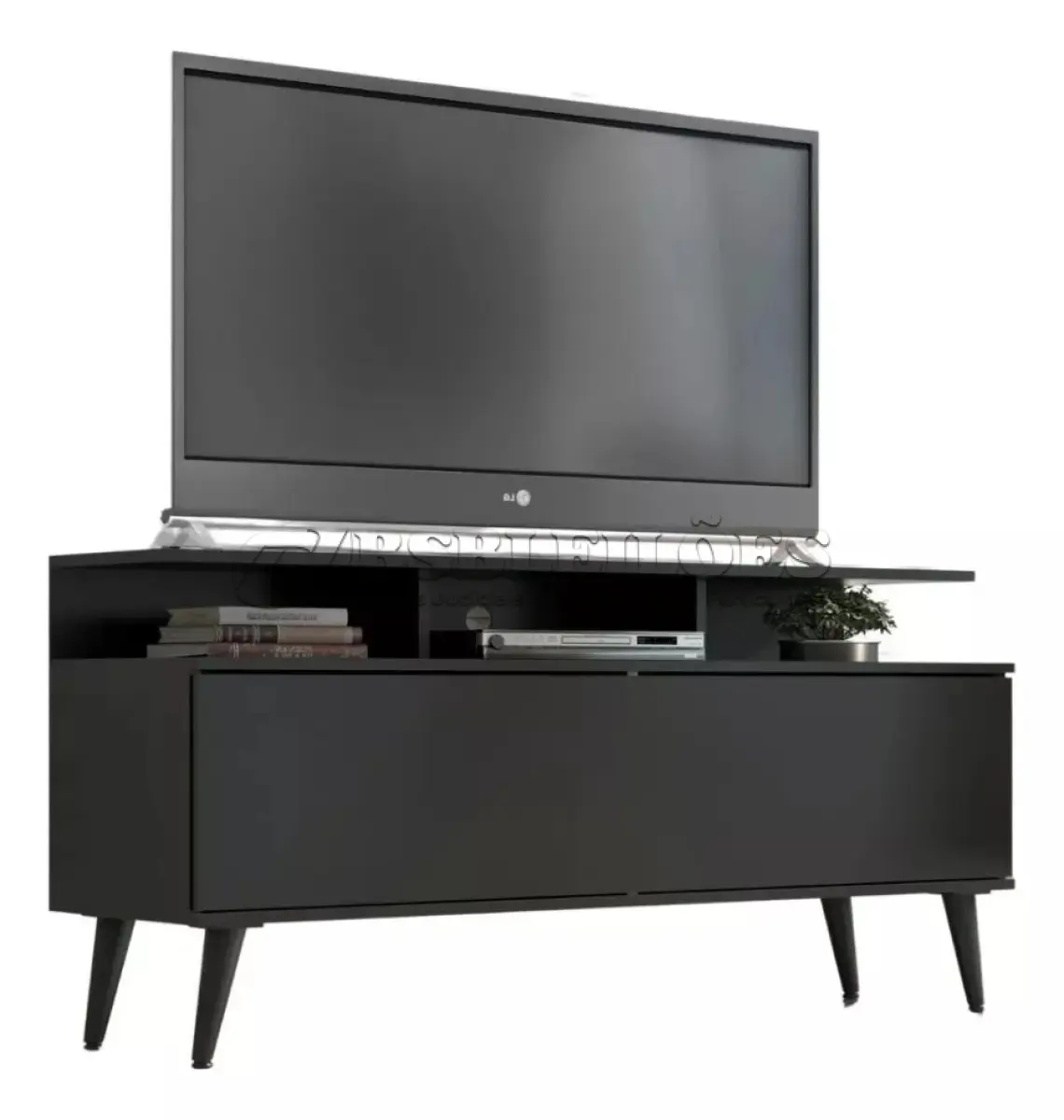 LOTE 149 - 01 - RACK PARA TV RETRO PÊS 1 80M 6917A (NO ESTADO, NÃO SABEMOS SE FUNCIONA. LEILÃO NÃO TEM GARANTIA E NEM DEVOLUÇÃO, SUJEITO A POSSÍVEIS AVARIAS VISÍVEIS/OCULTAS E/OU AUSÊNCIA DE COMPONENTES)