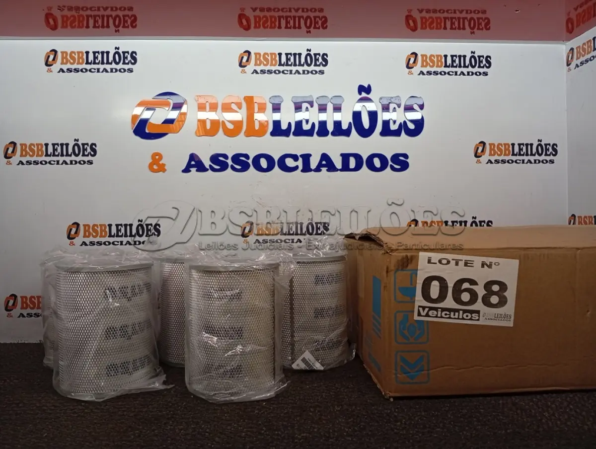 LOTE 068 - 05 - FILTROS HIDRÁULICO KOMATSU 207-60-71182 (NO ESTADO, NÃO SABEMOS SE FUNCIONA. LEILÃO NÃO TEM GARANTIA E NEM DEVOLUÇÃO, SUJEITO A POSSÍVEIS AVARIAS VISÍVEIS/OCULTAS E/OU AUSÊNCIA DE COMPONENTES)