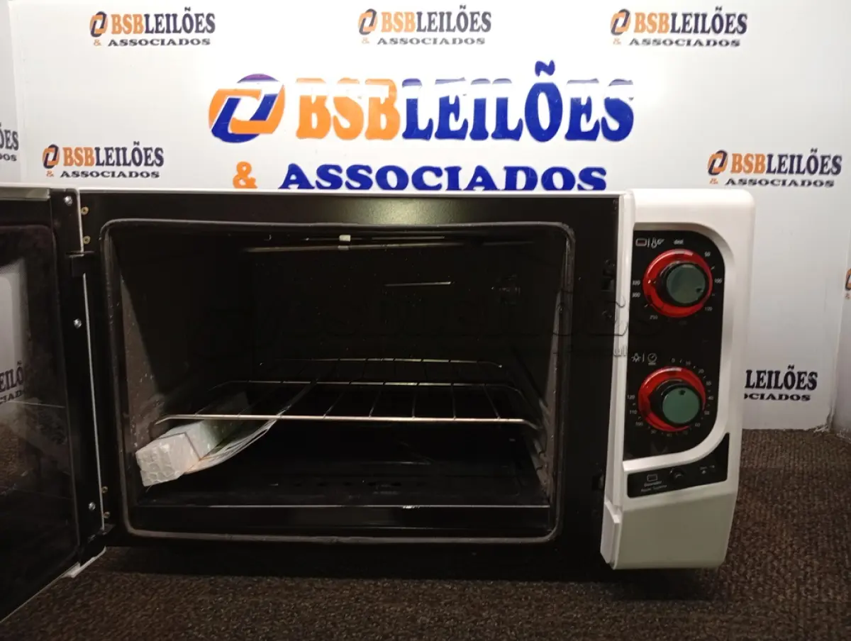 LOTE 115 - 01 - FORNO ELÉTRICO FISCHER GOURMET GRILL BANCADA 44 LITROS 110V (NO ESTADO, NÃO SABEMOS SE FUNCIONA. LEILÃO NÃO TEM GARANTIA E NEM DEVOLUÇÃO, SUJEITO A POSSÍVEIS AVARIAS VISÍVEIS/OCULTAS E/OU AUSÊNCIA DE COMPONENTES)