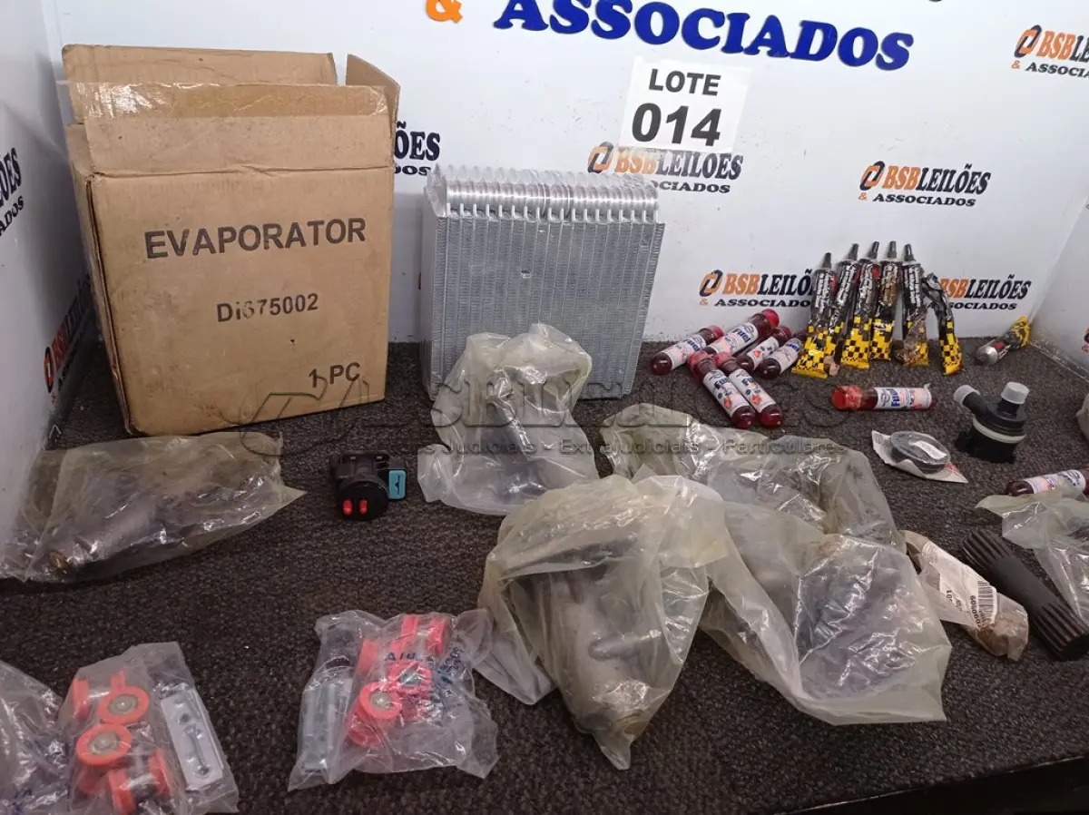 LOTE 014 - 30 – ITENS AUTOMOTIVOS DIVERSOS (NO ESTADO, NÃO SABEMOS SE FUNCIONA. LEILÃO NÃO TEM GARANTIA E NEM DEVOLUÇÃO, SUJEITO A POSSÍVEIS AVARIAS VISÍVEIS/OCULTAS E/OU AUSÊNCIA DE COMPONENTES)