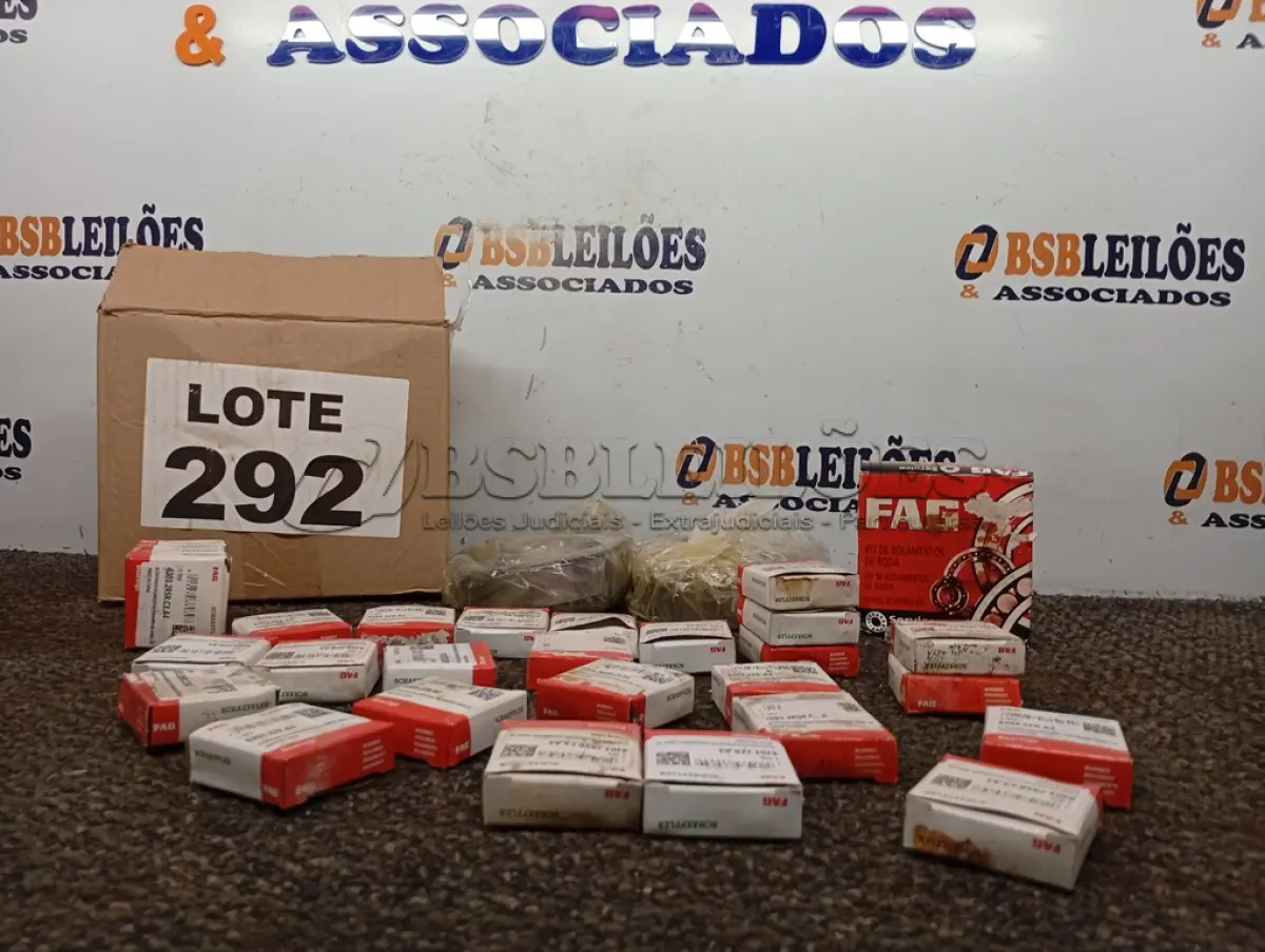 LOTE 292 - 32 – ROLAMENTOS AUTOMOTIVO DIVERSOS (NO ESTADO, NÃO SABEMOS SE FUNCIONA. LEILÃO NÃO TEM GARANTIA E NEM DEVOLUÇÃO, SUJEITO A POSSÍVEIS AVARIAS VISÍVEIS/OCULTAS E/OU AUSÊNCIA DE COMPONENTES)
