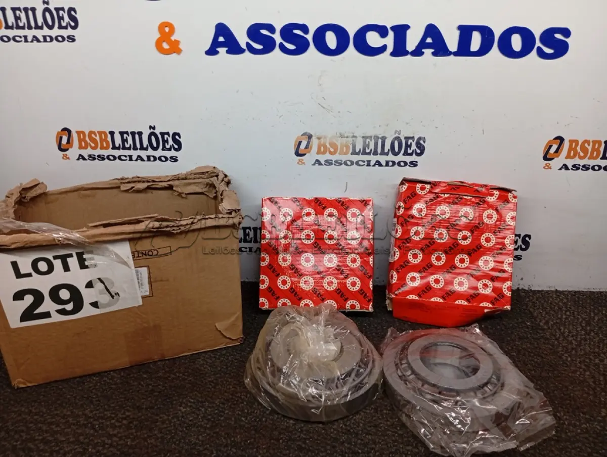LOTE 293 - 04 – ROLAMENTOS AUTOMOTIVO DIVERSOS (NO ESTADO, NÃO SABEMOS SE FUNCIONA. LEILÃO NÃO TEM GARANTIA E NEM DEVOLUÇÃO, SUJEITO A POSSÍVEIS AVARIAS VISÍVEIS/OCULTAS E/OU AUSÊNCIA DE COMPONENTES)