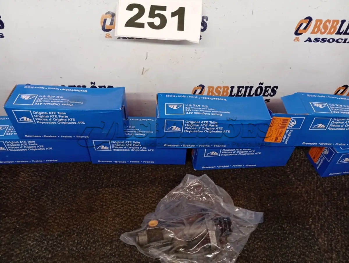 LOTE 251 - 08 - CILINDROS MESTRE EMBREAGEM VW 19MM (NO ESTADO, NÃO SABEMOS SE FUNCIONA. LEILÃO NÃO TEM GARANTIA E NEM DEVOLUÇÃO, SUJEITO A POSSÍVEIS AVARIAS VISÍVEIS/OCULTAS E/OU AUSÊNCIA DE COMPONENTES)