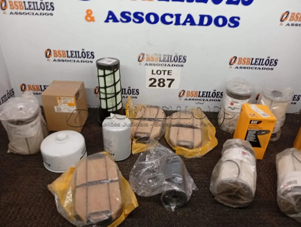 LOTE 287 - 16 – FILTROS AUTOMOTIVOS DIVERSOS (NO ESTADO, NÃO SABEMOS SE FUNCIONA. LEILÃO NÃO TEM GARANTIA E NEM DEVOLUÇÃO, SUJEITO A POSSÍVEIS AVARIAS VISÍVEIS/OCULTAS E/OU AUSÊNCIA DE COMPONENTES)