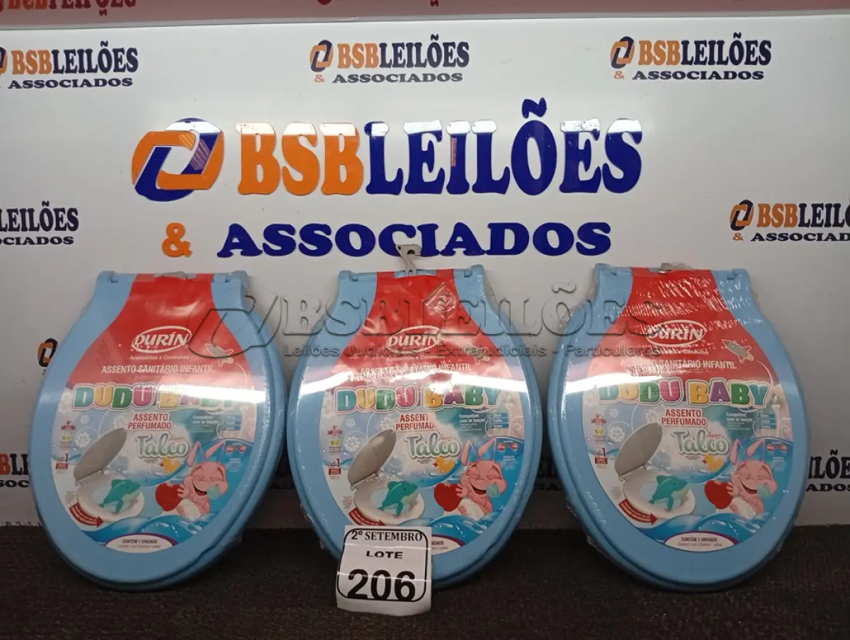 LOTE 206 - 03 ASSENTOS INFANTIL ESP DUDUBABY TALCO AZUL DURIN. (NO ESTADO) ATENÇÃO! FAZER A VISITAÇÃO ANTES DE ARREMATAR, NÃO SABEMOS SE FUNCIONA. LEILÃO NÃO TEM GARANTIA E NEM DEVOLUÇÃO, SUJEITO A POSSÍVEIS AVARIAS VISÍVEIS/OCULTAS E/OU AUSÊNCIA DE COMPONENTES.