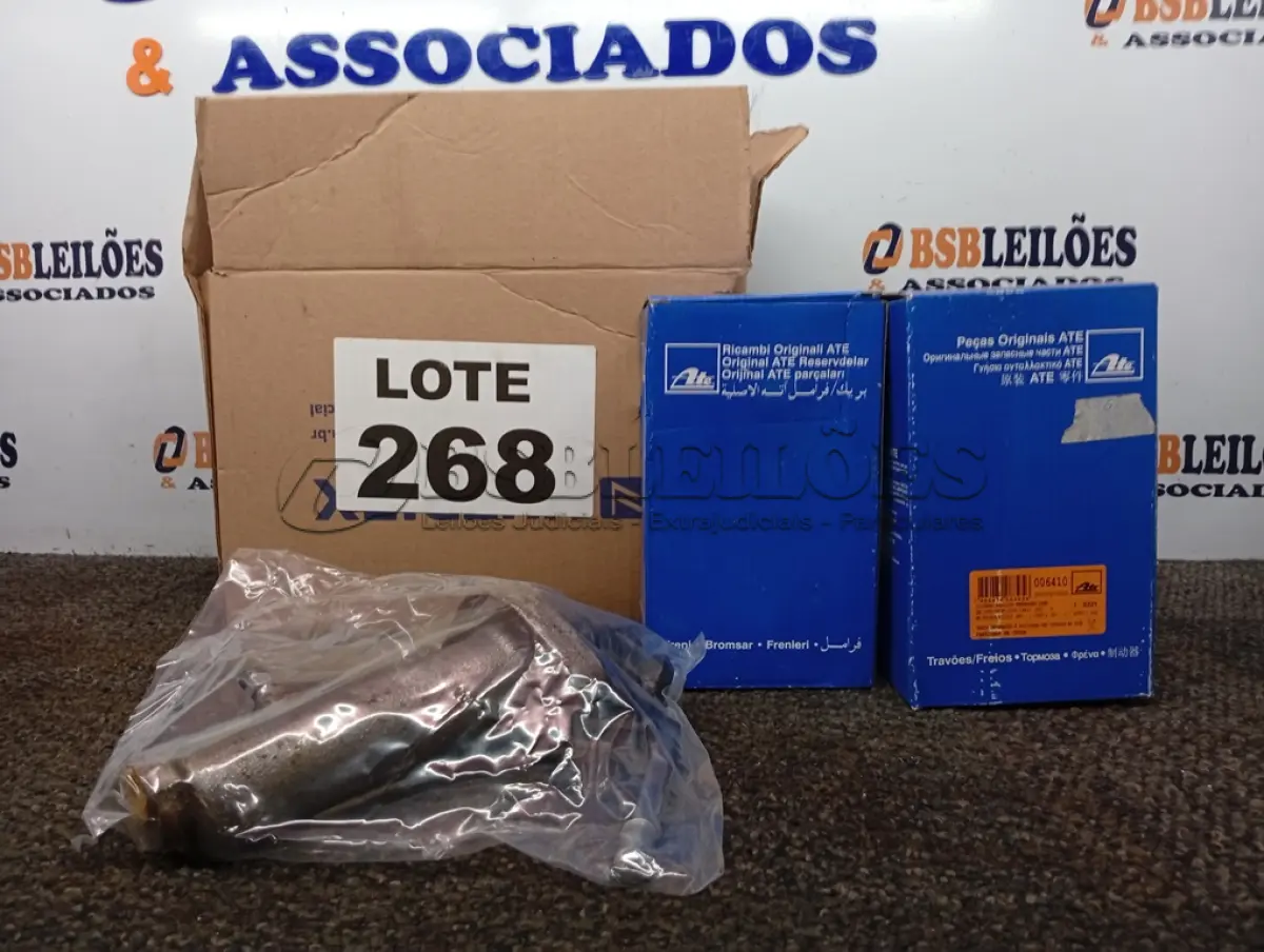 LOTE 268 - 06 - CILINDROS AUXILIAR DE EMBREAGEM 28MM MARCA ATE (NO ESTADO, NÃO SABEMOS SE FUNCIONA. LEILÃO NÃO TEM GARANTIA E NEM DEVOLUÇÃO, SUJEITO A POSSÍVEIS AVARIAS VISÍVEIS/OCULTAS E/OU AUSÊNCIA DE COMPONENTES)