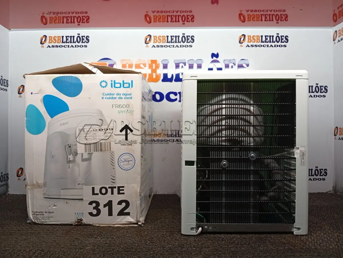LOTE 312 - 01 - PURIFICADOR DE ÁGUA IBBL FR600 SPECIALE (NO ESTADO, NÃO SABEMOS SE FUNCIONA. LEILÃO NÃO TEM GARANTIA E NEM DEVOLUÇÃO, SUJEITO A POSSÍVEIS AVARIAS VISÍVEIS/OCULTAS E/OU AUSÊNCIA DE COMPONENTES)