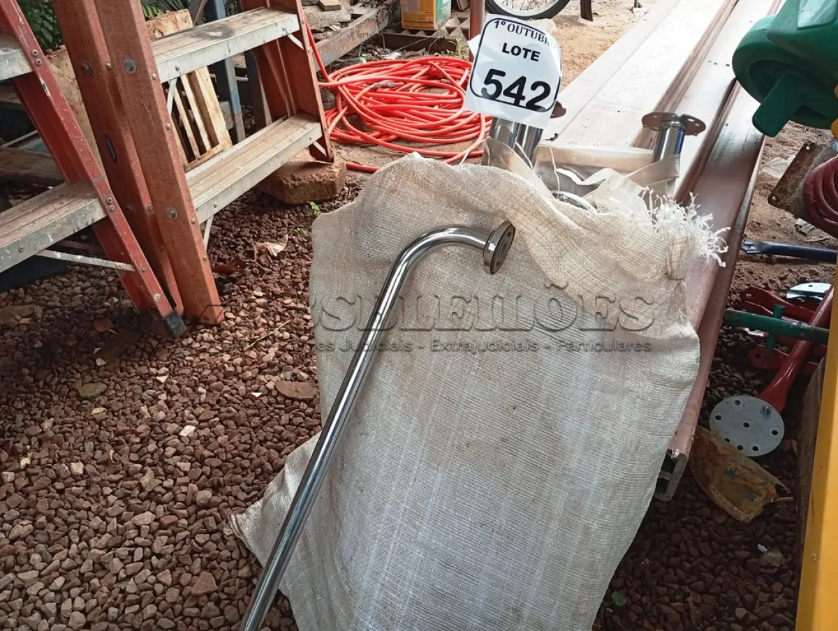 LOTE 542 - 01 LOTE COM BARRAS DE APOIO P/BANHEIRO. (NO ESTADO) ATENÇÃO! FAZER A VISITAÇÃO ANTES DE ARREMATAR, NÃO SABEMOS SE FUNCIONA. LEILÃO NÃO TEM GARANTIA E NEM DEVOLUÇÃO, SUJEITO A POSSÍVEIS AVARIAS VISÍVEIS/OCULTAS E/OU AUSÊNCIA DE COMPONENTES.