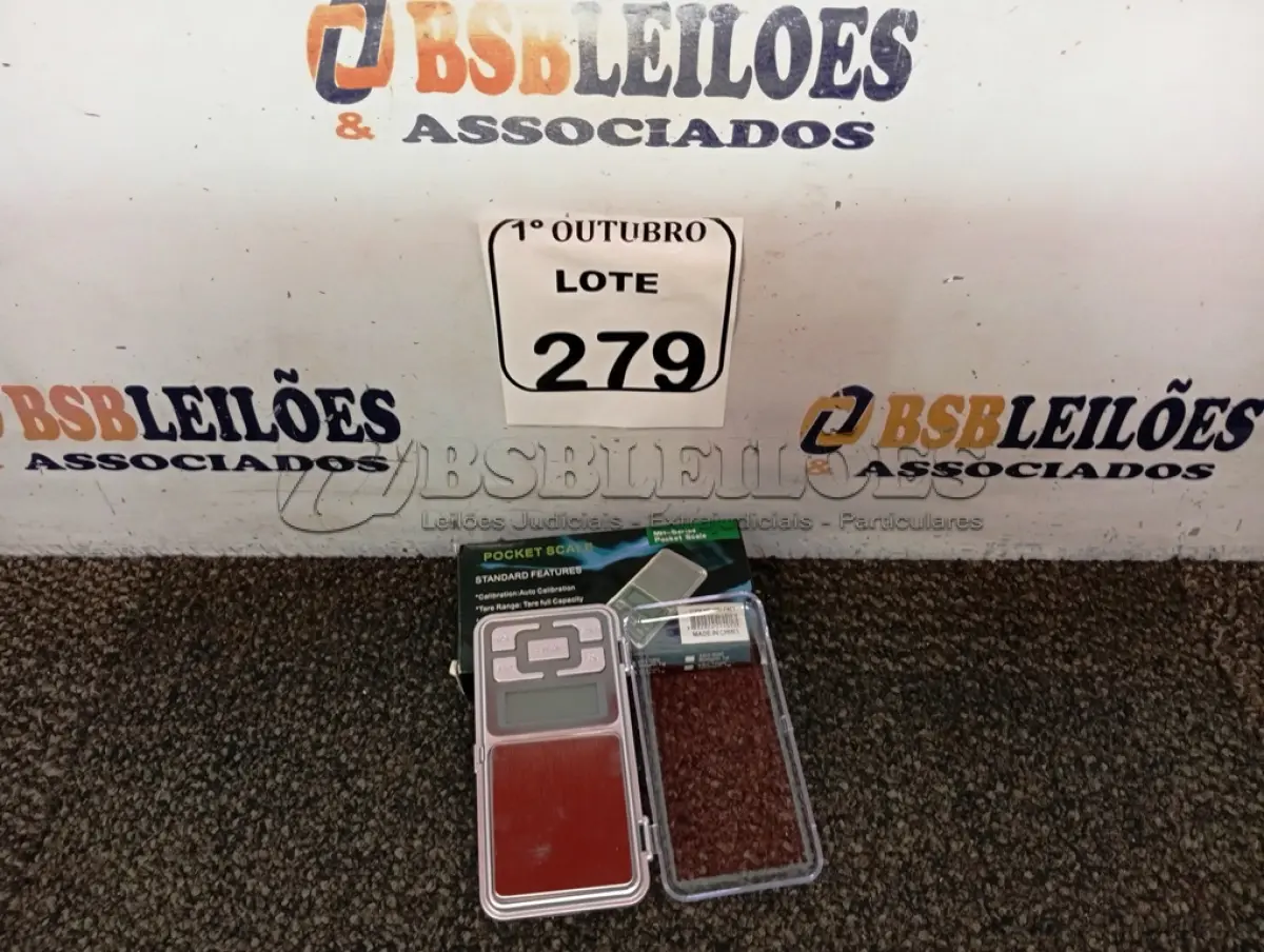 LOTE 279 - 01 BALANÇA DE PRECISÃO MH-SERIES POCKET. (NO ESTADO) ATENÇÃO! FAZER A VISITAÇÃO ANTES DE ARREMATAR, NÃO SABEMOS SE FUNCIONA. LEILÃO NÃO TEM GARANTIA E NEM DEVOLUÇÃO, SUJEITO A POSSÍVEIS AVARIAS VISÍVEIS/OCULTAS E/OU AUSÊNCIA DE COMPONENTES.