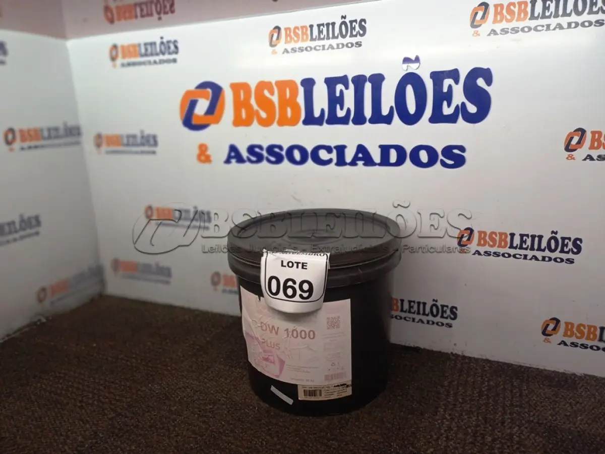 LOTE 069 - 01 MASSA ACRÍLICA DW-1000 PARA TRATAMENTO DE JUNTAS E ACABAMENTOS 30KG. (NO ESTADO) ATENÇÃO! FAZER A VISITAÇÃO ANTES DE ARREMATAR, NÃO SABEMOS SE FUNCIONA. LEILÃO NÃO TEM GARANTIA E NEM DEVOLUÇÃO, SUJEITO A POSSÍVEIS AVARIAS VISÍVEIS/OCULTAS E/OU AUSÊNCIA DE COMPONENTES.