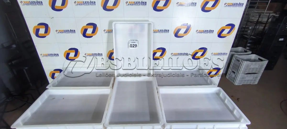 LOTE 029 - 06 CAIXAS ORGANIZADORAS EM PLÁSTICO. (NO ESTADO) ATENÇÃO! FAZER A VISITAÇÃO ANTES DE ARREMATAR, NÃO SABEMOS SE FUNCIONA. LEILÃO NÃO TEM GARANTIA E NEM DEVOLUÇÃO, SUJEITO A POSSÍVEIS AVARIAS VISÍVEIS/OCULTAS E/OU AUSÊNCIA DE COMPONENTES.