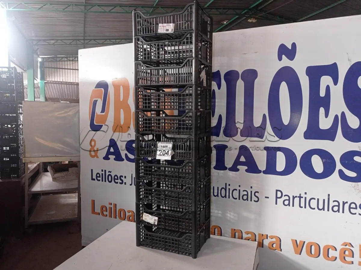 LOTE 204 - 10 CESTAS ORGANIZADORAS DE PLÁSTICO (NOVO). (NO ESTADO) ATENÇÃO! FAZER A VISITAÇÃO ANTES DE ARREMATAR, NÃO SABEMOS SE FUNCIONA. LEILÃO NÃO TEM GARANTIA E NEM DEVOLUÇÃO, SUJEITO A POSSÍVEIS AVARIAS VISÍVEIS/OCULTAS E/OU AUSÊNCIA DE COMPONENTES.