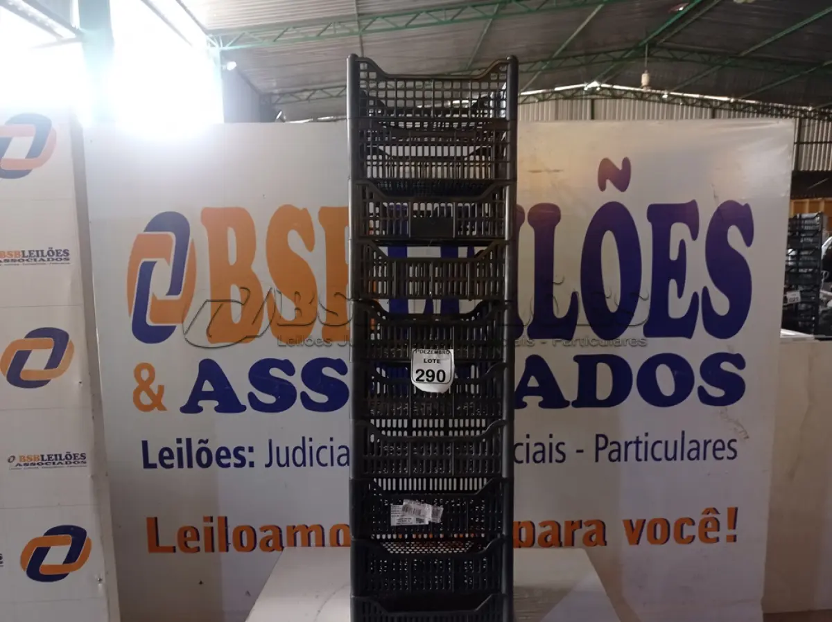 LOTE 290 - 10 CESTAS ORGANIZADORAS. (NO ESTADO) ATENÇÃO! FAZER A VISITAÇÃO ANTES DE ARREMATAR, NÃO SABEMOS SE FUNCIONA. LEILÃO NÃO TEM GARANTIA E NEM DEVOLUÇÃO, SUJEITO A POSSÍVEIS AVARIAS VISÍVEIS/OCULTAS E/OU AUSÊNCIA DE COMPONENTES.