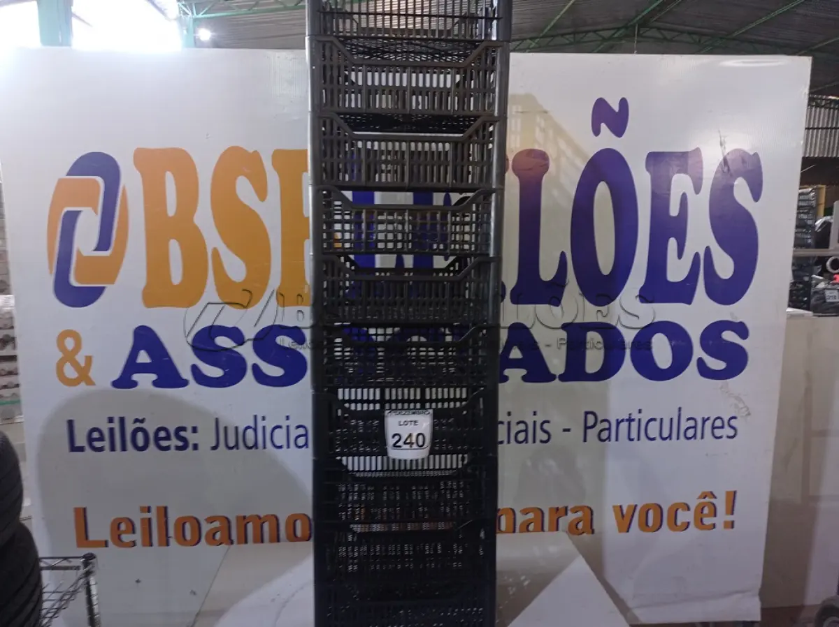 LOTE 240 - 10 CESTAS ORGANIZADORAS. (NO ESTADO) ATENÇÃO! FAZER A VISITAÇÃO ANTES DE ARREMATAR, NÃO SABEMOS SE FUNCIONA. LEILÃO NÃO TEM GARANTIA E NEM DEVOLUÇÃO, SUJEITO A POSSÍVEIS AVARIAS VISÍVEIS/OCULTAS E/OU AUSÊNCIA DE COMPONENTES.