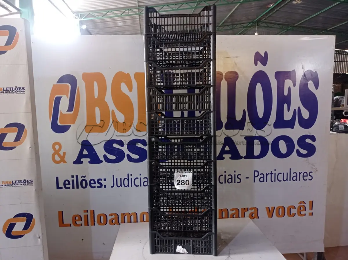 LOTE 280 - 10 CESTAS ORGANIZADORAS. (NO ESTADO) ATENÇÃO! FAZER A VISITAÇÃO ANTES DE ARREMATAR, NÃO SABEMOS SE FUNCIONA. LEILÃO NÃO TEM GARANTIA E NEM DEVOLUÇÃO, SUJEITO A POSSÍVEIS AVARIAS VISÍVEIS/OCULTAS E/OU AUSÊNCIA DE COMPONENTES.