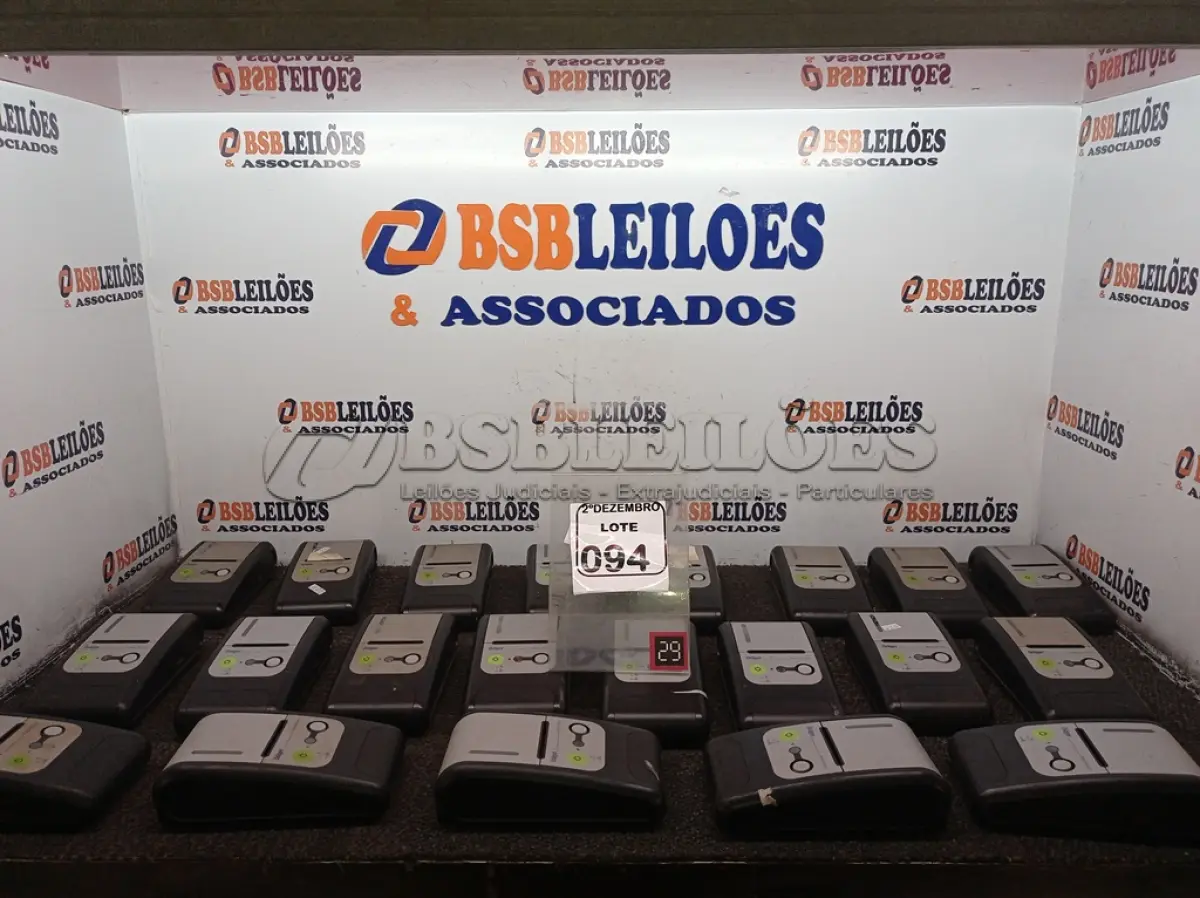 LOTE 094 - 01 LOTE C/VÁRIAS IMPRESSORAS DE CUPOM MARCA DRAGER. (NO ESTADO) ATENÇÃO! FAZER A VISITAÇÃO ANTES DE ARREMATAR, NÃO SABEMOS SE FUNCIONA. LEILÃO NÃO TEM GARANTIA E NEM DEVOLUÇÃO, SUJEITO A POSSÍVEIS AVARIAS VISÍVEIS/OCULTAS E/OU AUSÊNCIA DE COMPONENTES.