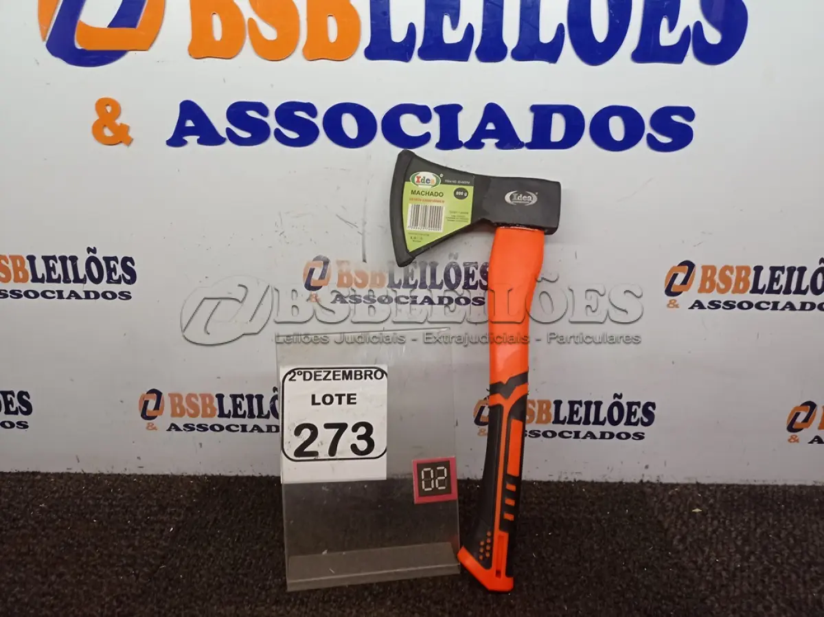 LOTE 273 - 01 MACHADINHA MARCA IDEA(NOVO). (NO ESTADO) ATENÇÃO! FAZER A VISITAÇÃO ANTES DE ARREMATAR, NÃO SABEMOS SE FUNCIONA. LEILÃO NÃO TEM GARANTIA E NEM DEVOLUÇÃO, SUJEITO A POSSÍVEIS AVARIAS VISÍVEIS/OCULTAS E/OU AUSÊNCIA DE COMPONENTES.