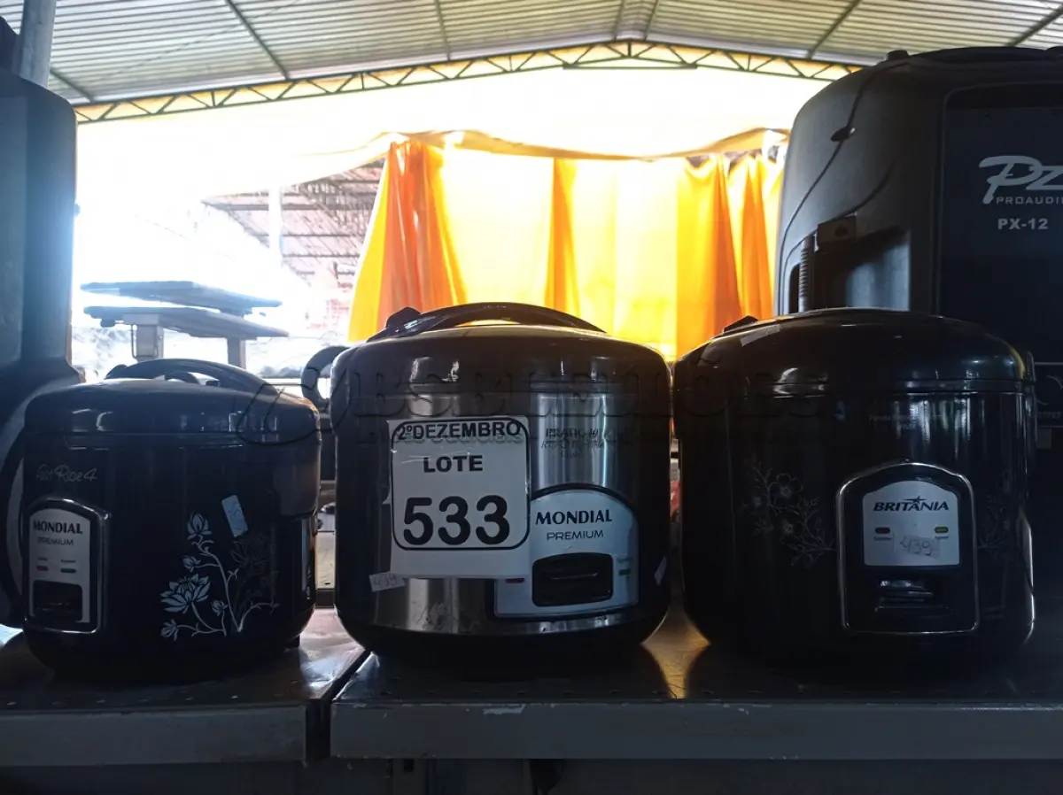 LOTE 533 - 03 PANELAS ELÉTRICAS MARCAS E MODELOS DIVERSOS. (NO ESTADO) ATENÇÃO! FAZER A VISITAÇÃO ANTES DE ARREMATAR, NÃO SABEMOS SE FUNCIONA. LEILÃO NÃO TEM GARANTIA E NEM DEVOLUÇÃO, SUJEITO A POSSÍVEIS AVARIAS VISÍVEIS/OCULTAS E/OU AUSÊNCIA DE COMPONENTES.
