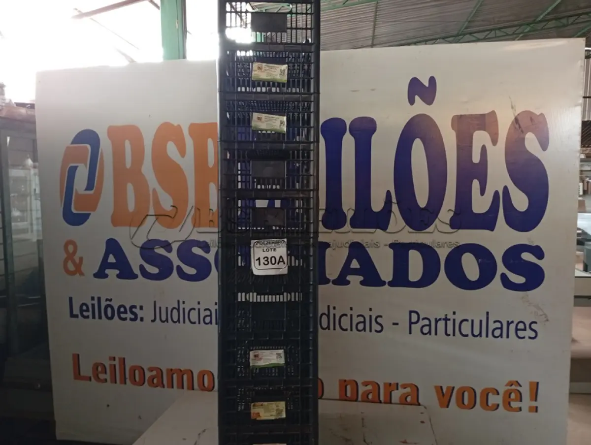 LOTE 130 - 10 CESTAS ORGANIZADORAS. (NO ESTADO) ATENÇÃO! FAZER A VISITAÇÃO ANTES DE ARREMATAR, NÃO SABEMOS SE FUNCIONA. LEILÃO NÃO TEM GARANTIA E NEM DEVOLUÇÃO, SUJEITO A POSSÍVEIS AVARIAS VISÍVEIS/OCULTAS E/OU AUSÊNCIA DE COMPONENTES.