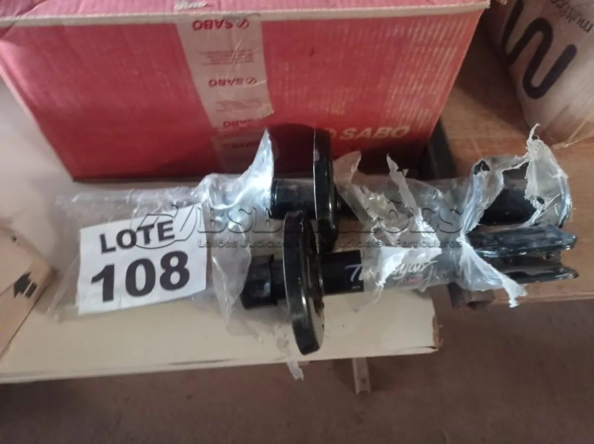 LOTE 108 - 02 - AMORTECEDOR TURBOGAS (NO ESTADO, NÃO SABEMOS SE FUNCIONA. LEILÃO NÃO TEM GARANTIA E NEM DEVOLUÇÃO, SUJEITO A POSSÍVEIS AVARIAS VISÍVEIS/OCULTAS E/OU AUSÊNCIA DE COMPONENTES)