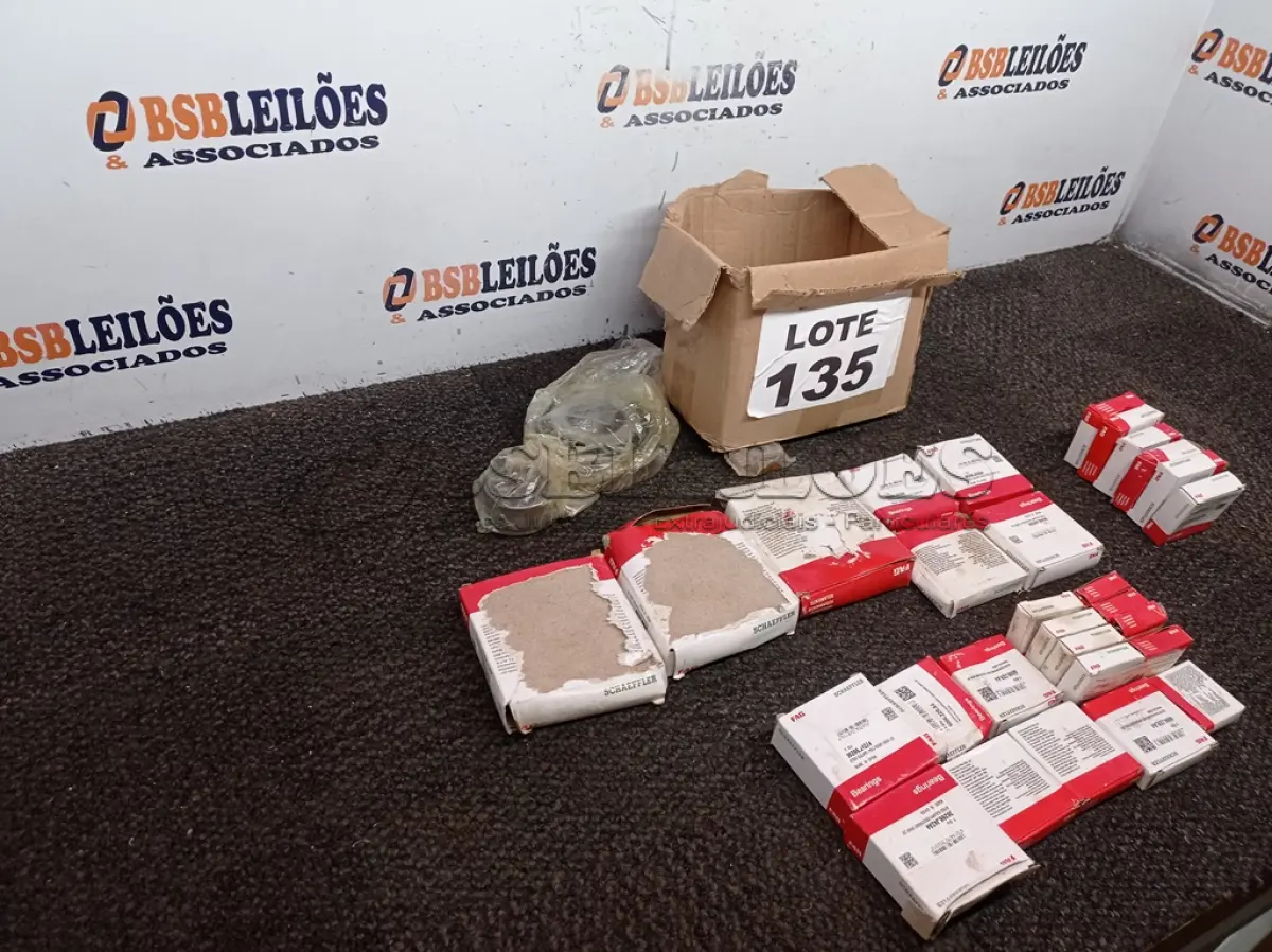 LOTE 135 - 32 – ROLAMENTOS AUTOMOTIVO DIVERSOS (NO ESTADO, NÃO SABEMOS SE FUNCIONA. LEILÃO NÃO TEM GARANTIA E NEM DEVOLUÇÃO, SUJEITO A POSSÍVEIS AVARIAS VISÍVEIS/OCULTAS E/OU AUSÊNCIA DE COMPONENTES)