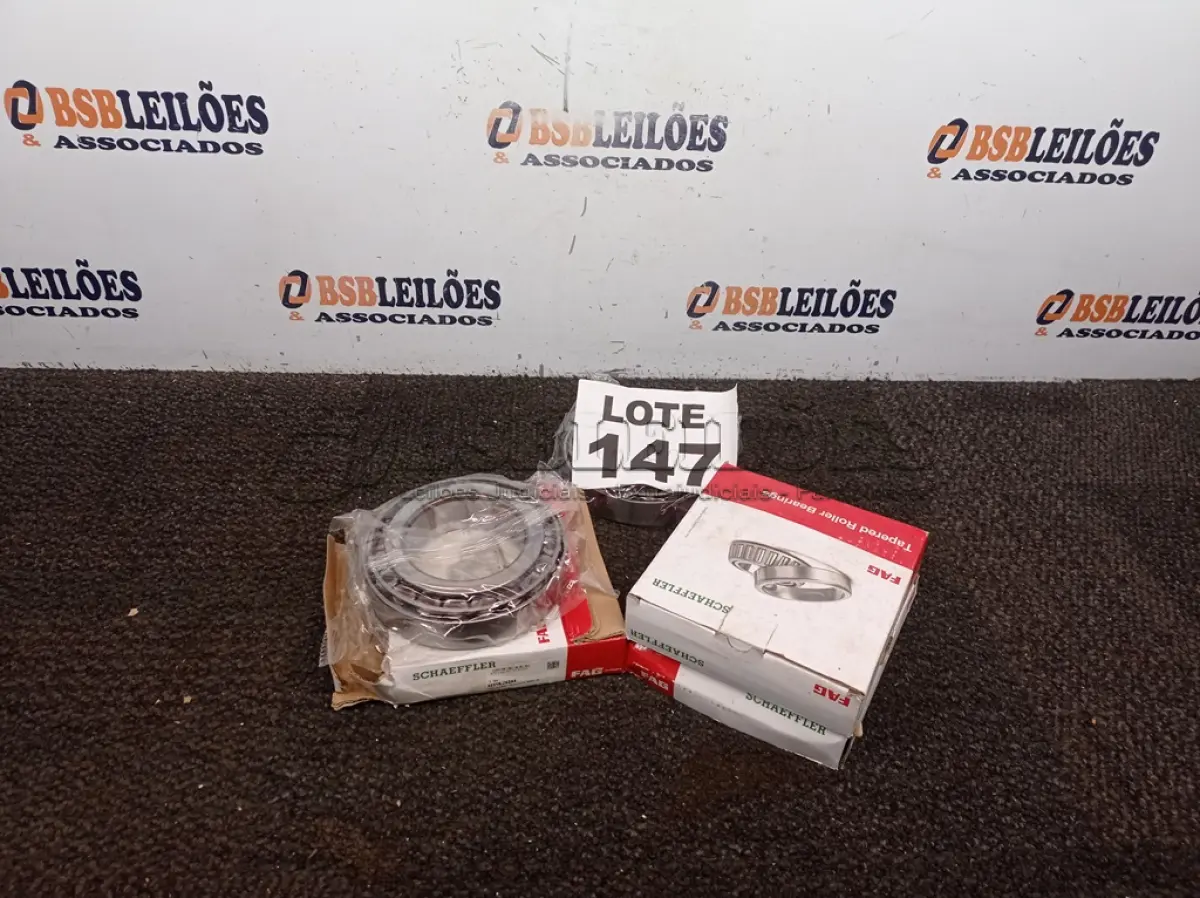 LOTE 147 - 05 - ROLAMENTOS 32216.J42A4 FAG (NO ESTADO, NÃO SABEMOS SE FUNCIONA. LEILÃO NÃO TEM GARANTIA E NEM DEVOLUÇÃO, SUJEITO A POSSÍVEIS AVARIAS VISÍVEIS/OCULTAS E/OU AUSÊNCIA DE COMPONENTES)