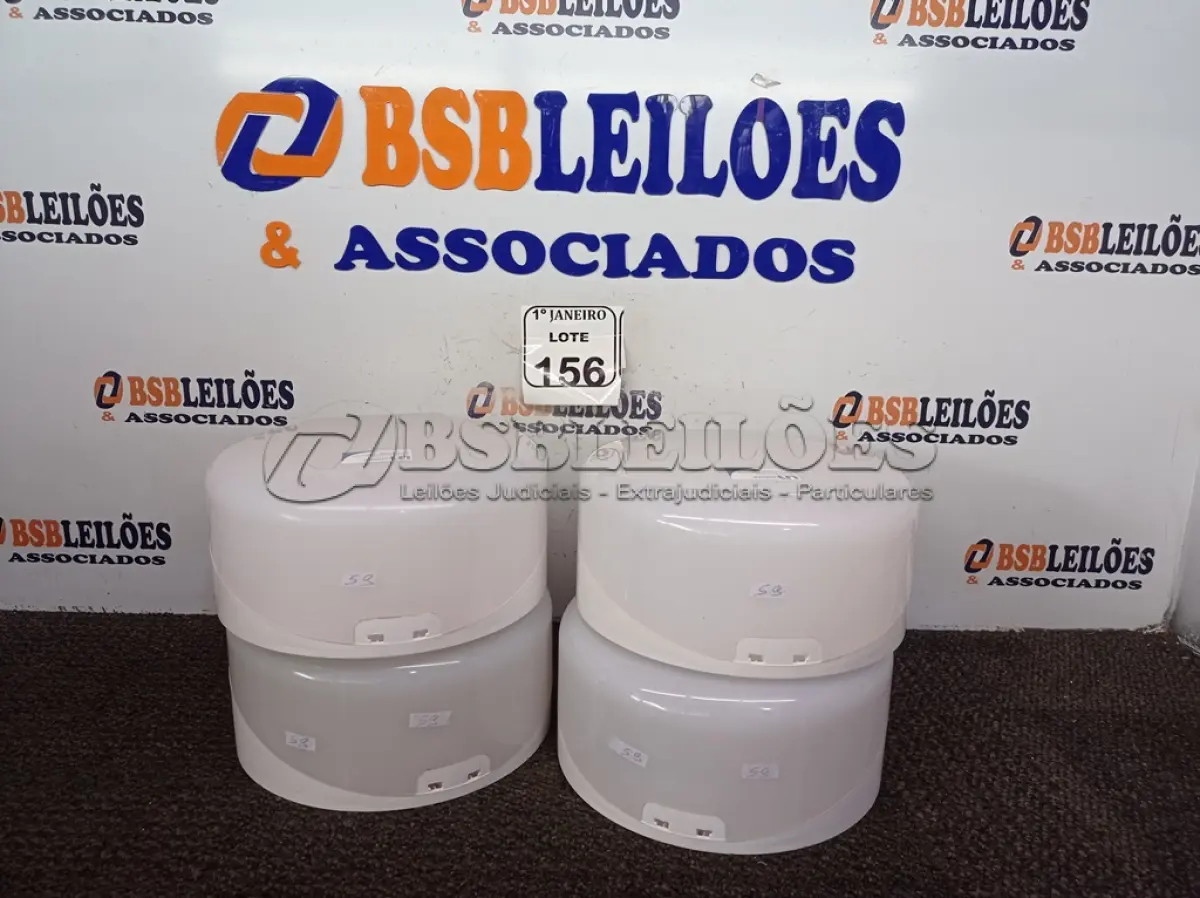LOTE 156 - 04 PORTAS DISPENSER DE PAPEL. (NO ESTADO) ATENÇÃO! FAZER A VISITAÇÃO ANTES DE ARREMATAR, NÃO SABEMOS SE FUNCIONA. LEILÃO NÃO TEM GARANTIA E NEM DEVOLUÇÃO, SUJEITO A POSSÍVEIS AVARIAS VISÍVEIS/OCULTAS E/OU AUSÊNCIA DE COMPONENTES.