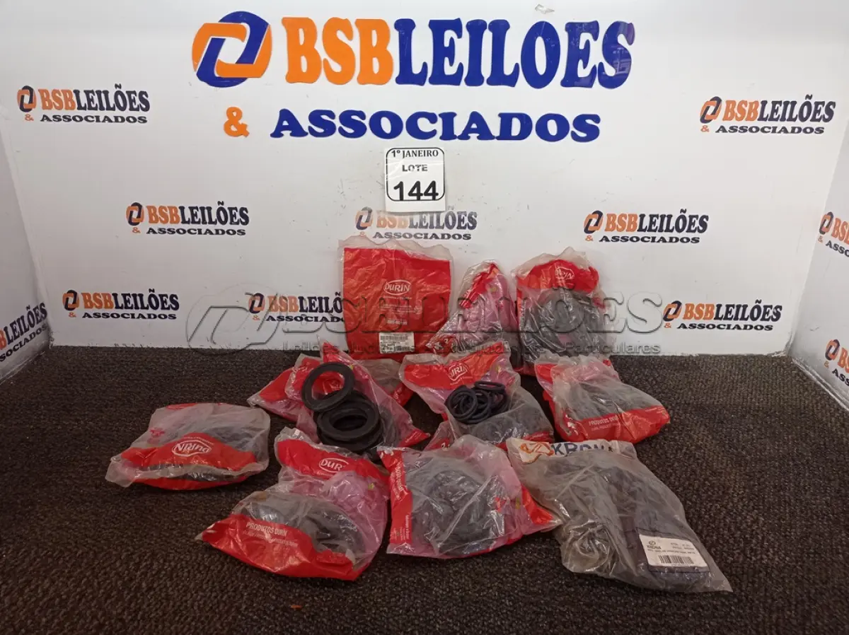 LOTE 144 - 07 PACOTES COM VÁRIOS ANÉIS DE VEDAÇÃO PARA ESGOTO E 04 PACOTES DE ADAPTADOR DE VEDAÇÃO PARA CAIXA D´´ÁGUA. (NOVO) (NO ESTADO) ATENÇÃO! FAZER A VISITAÇÃO ANTES DE ARREMATAR, NÃO SABEMOS SE FUNCIONA. LEILÃO NÃO TEM GARANTIA E NEM DEVOLUÇÃO, SUJEITO A POSSÍVEIS AVARIAS VISÍVEIS/OCULTAS E/OU AUSÊNCIA DE COMPONENTES.