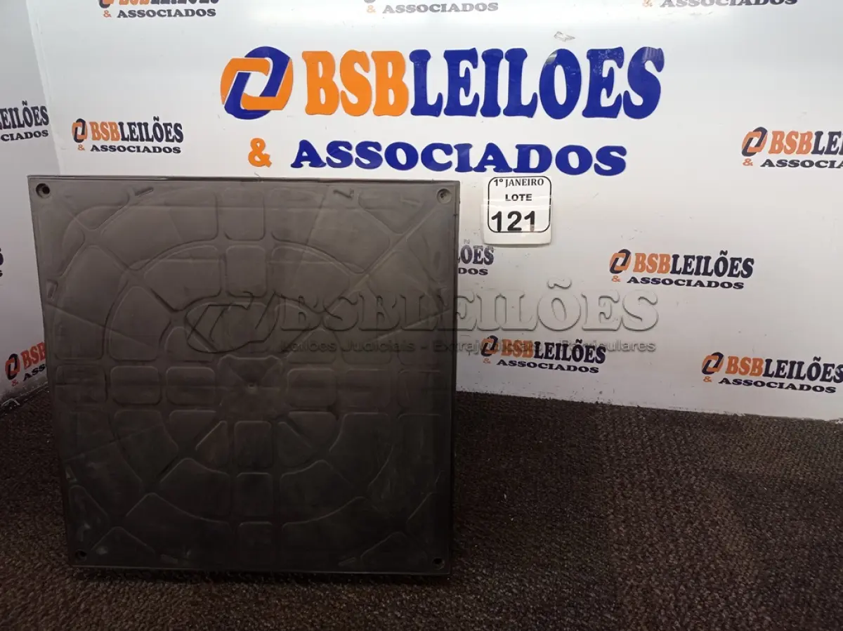 LOTE 121 - 01 CAIXA COLETORA DE GORDURA PASSAGEM DE ESGOTO. (NO ESTADO) ATENÇÃO! FAZER A VISITAÇÃO ANTES DE ARREMATAR, NÃO SABEMOS SE FUNCIONA. LEILÃO NÃO TEM GARANTIA E NEM DEVOLUÇÃO, SUJEITO A POSSÍVEIS AVARIAS VISÍVEIS/OCULTAS E/OU AUSÊNCIA DE COMPONENTES.