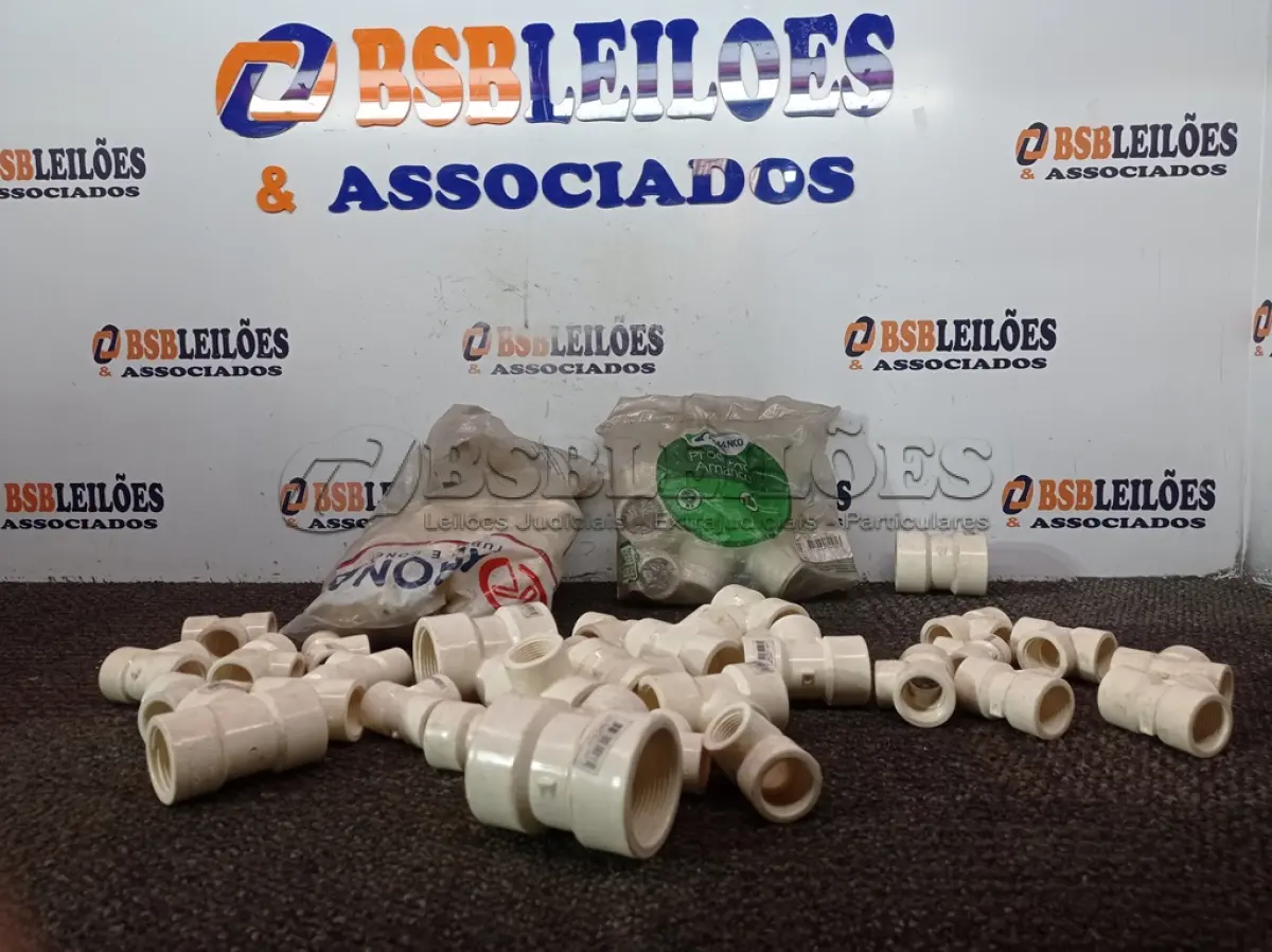 LOTE 095 - 01 LOTE C/VÁRIOS TE´S DE REDUÇÃO MARCAS E MODELOS DIVERSOS(NOVO). (NO ESTADO) ATENÇÃO! FAZER A VISITAÇÃO ANTES DE ARREMATAR, NÃO SABEMOS SE FUNCIONA. LEILÃO NÃO TEM GARANTIA E NEM DEVOLUÇÃO, SUJEITO A POSSÍVEIS AVARIAS VISÍVEIS/OCULTAS E/OU AUSÊNCIA DE COMPONENTES.